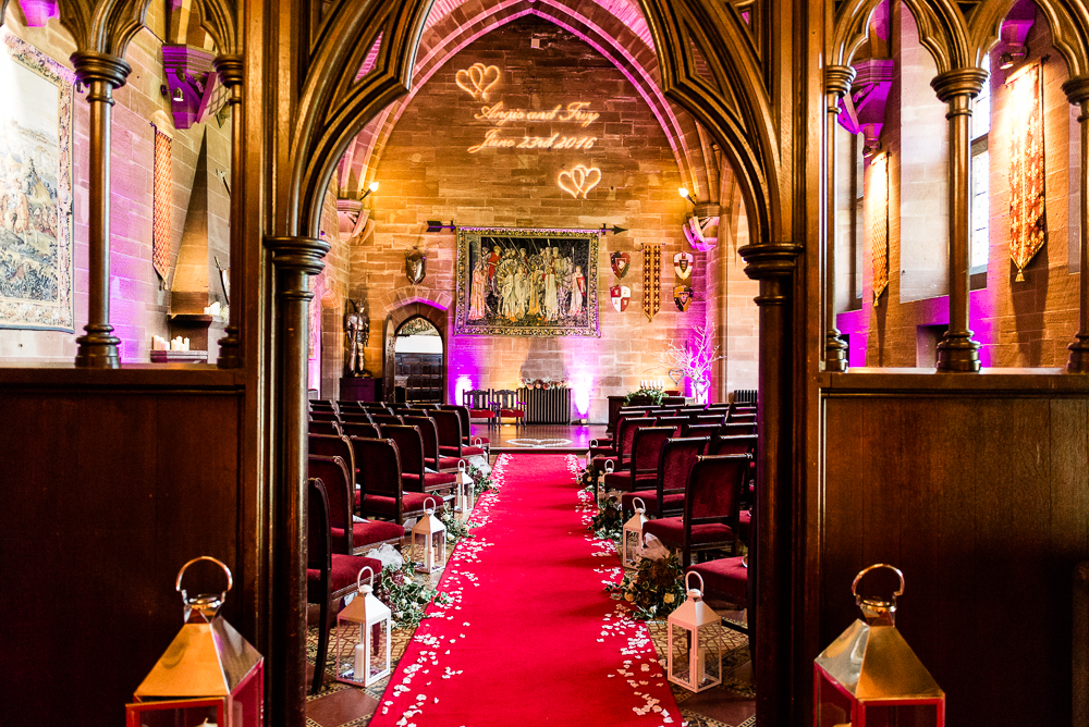 Castle Wedding at Peckforton Castle, Cheshire Owl Falconry Ian Stuart Bride Bandeoke - Jenny Harper Photography-1.jpg