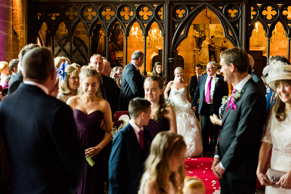 Castle Wedding at Peckforton Castle, Cheshire Owl Falconry Ian Stuart Bride Bandeoke - Jenny Harper Photography-32.jpg