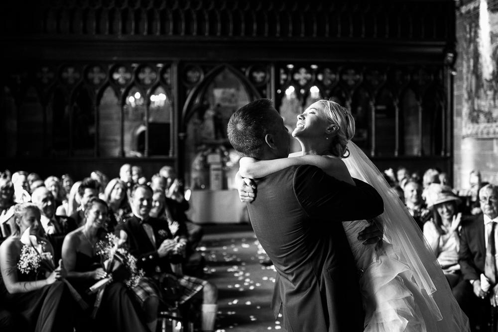 Castle Wedding at Peckforton Castle, Cheshire Owl Falconry Ian Stuart Bride Bandeoke - Jenny Harper Photography-47.jpg