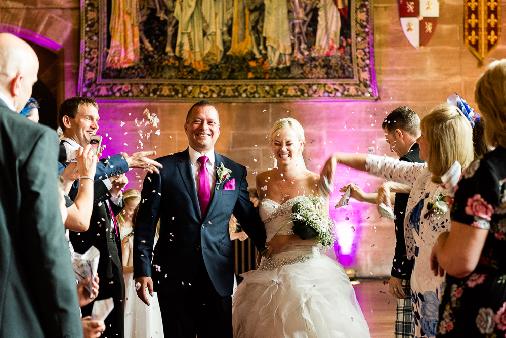 Castle Wedding at Peckforton Castle, Cheshire Owl Falconry Ian Stuart Bride Bandeoke - Jenny Harper Photography-49.jpg