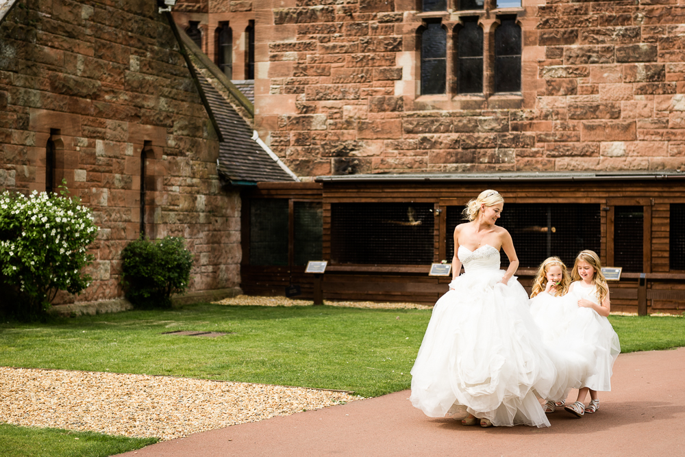 Castle Wedding at Peckforton Castle, Cheshire Owl Falconry Ian Stuart Bride Bandeoke - Jenny Harper Photography-57.jpg