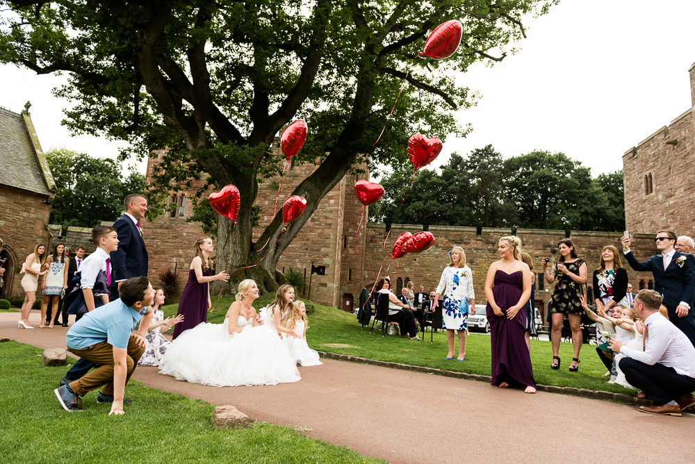 Castle Wedding at Peckforton Castle, Cheshire Owl Falconry Ian Stuart Bride Bandeoke - Jenny Harper Photography-61.jpg