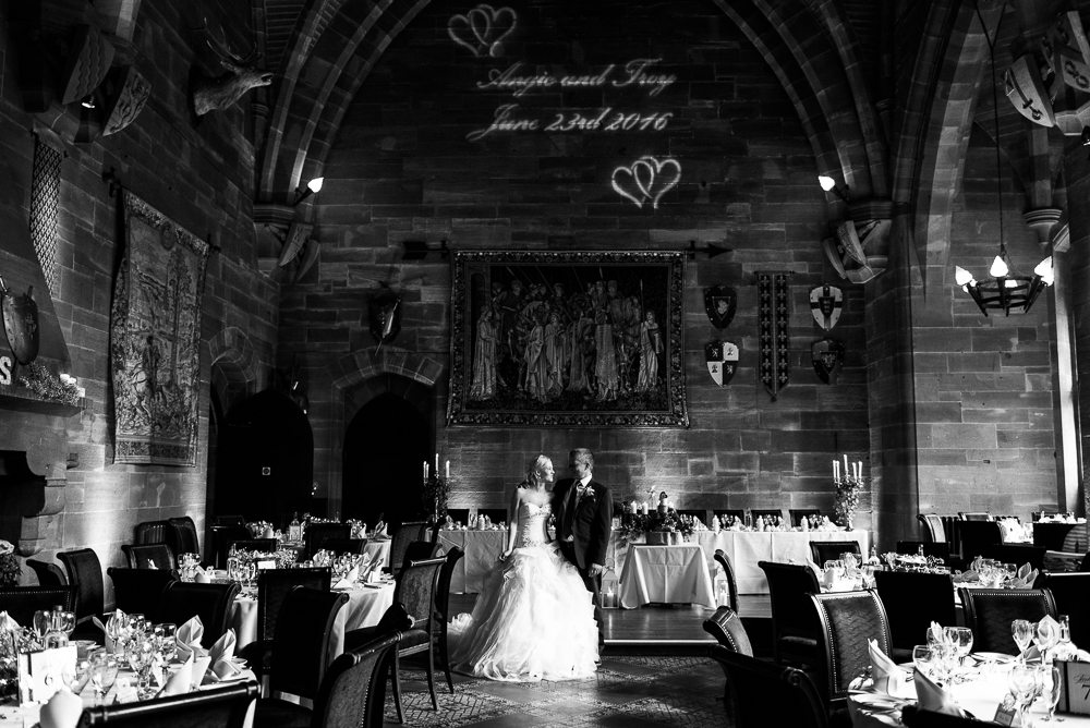 Castle Wedding at Peckforton Castle, Cheshire Owl Falconry Ian Stuart Bride Bandeoke - Jenny Harper Photography-68.jpg