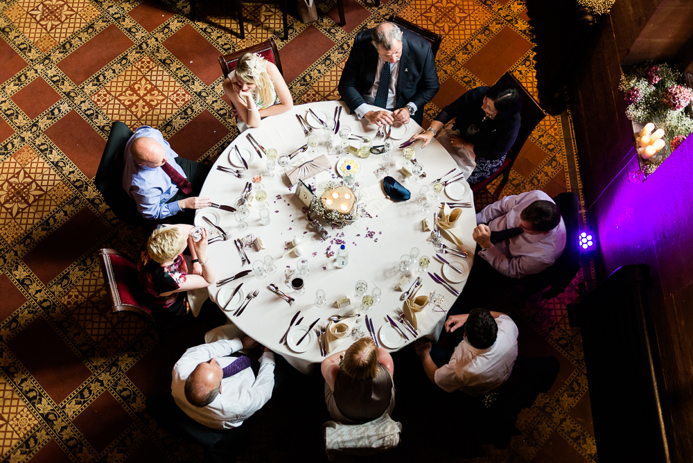 Castle Wedding at Peckforton Castle, Cheshire Owl Falconry Ian Stuart Bride Bandeoke - Jenny Harper Photography-74.jpg