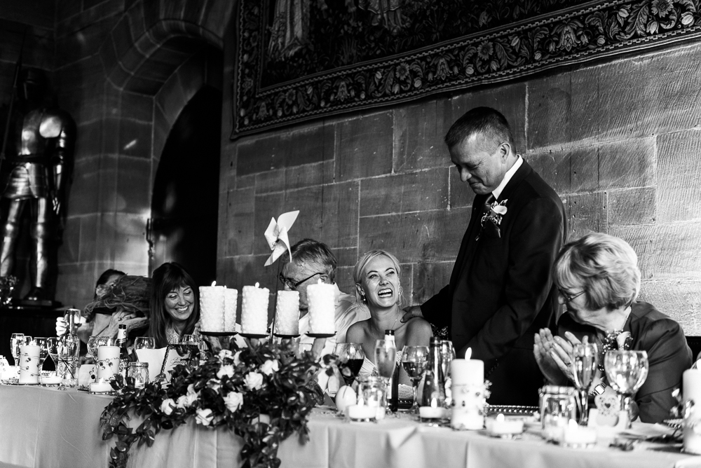 Castle Wedding at Peckforton Castle, Cheshire Owl Falconry Ian Stuart Bride Bandeoke - Jenny Harper Photography-78.jpg