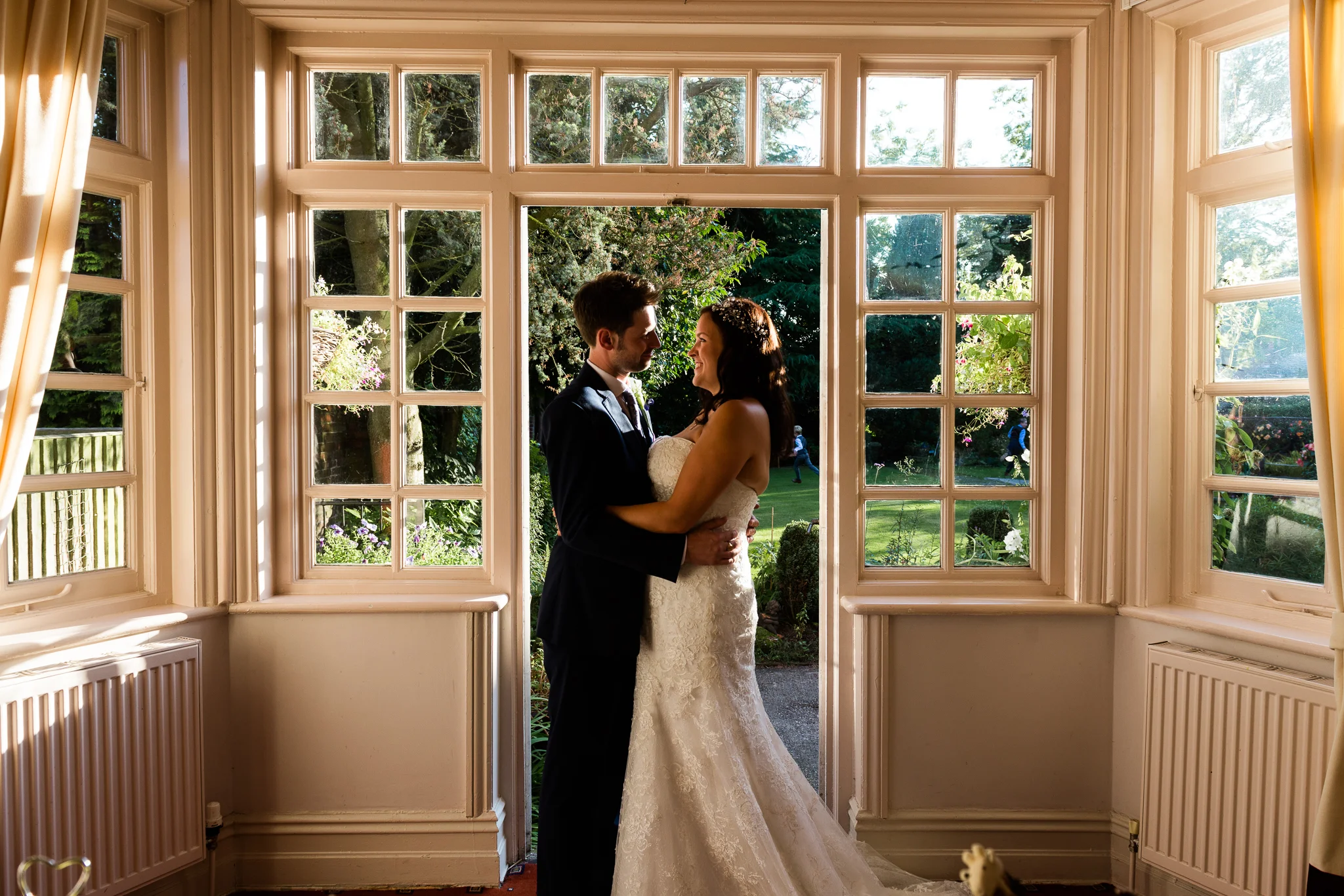 Relaxed Summer Wedding at The Manor, Cheadle Guitarist Musicians Vinyl-47.jpg