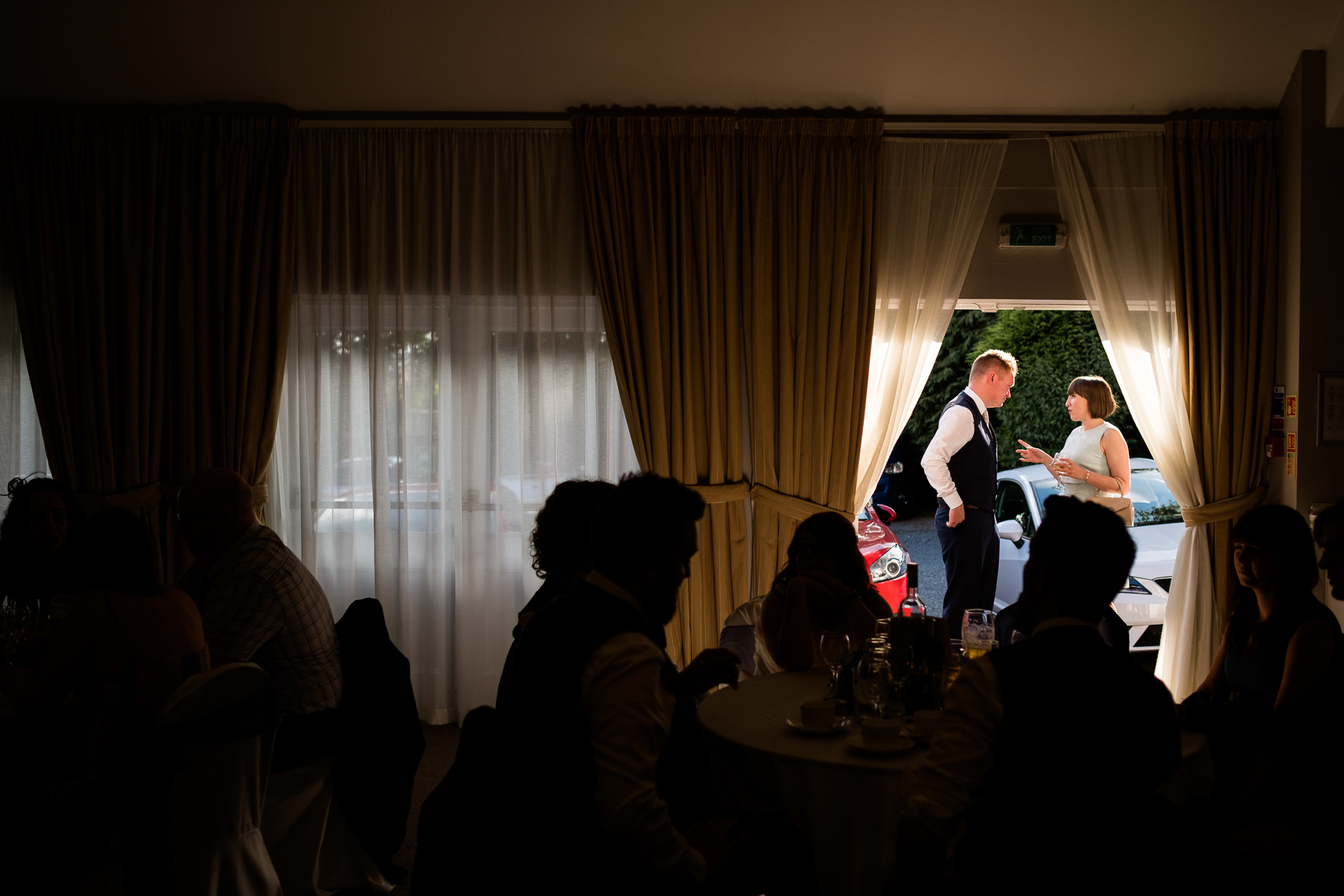 Relaxed Summer Wedding at The Manor, Cheadle Guitarist Musicians Vinyl-39.jpg
