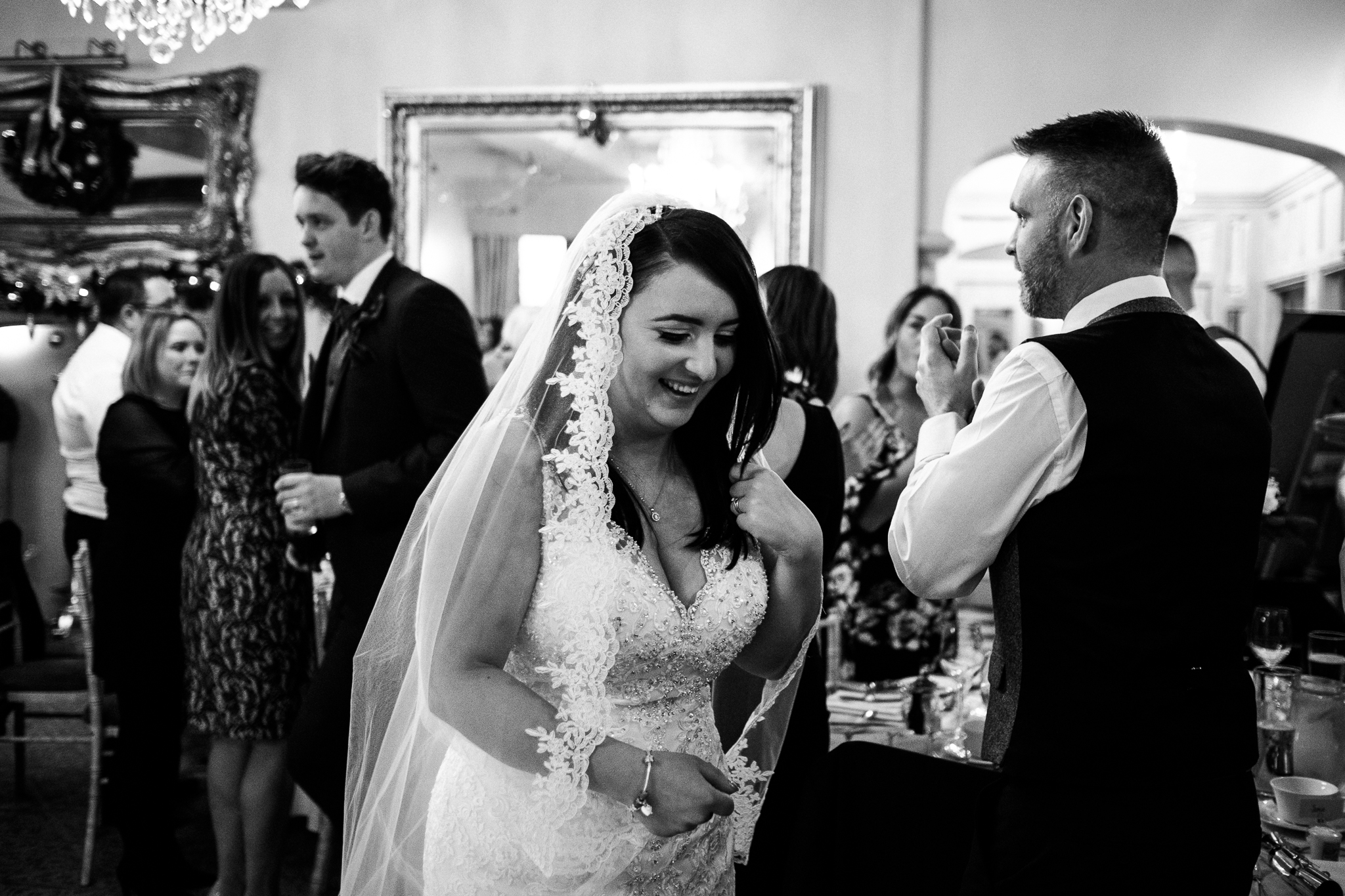 Winter Wedding Christmas Wedding Photography Stafford, Staffordshire Saint Chad Weston Hall Documentary Photographer - Jenny Harper-41.jpg