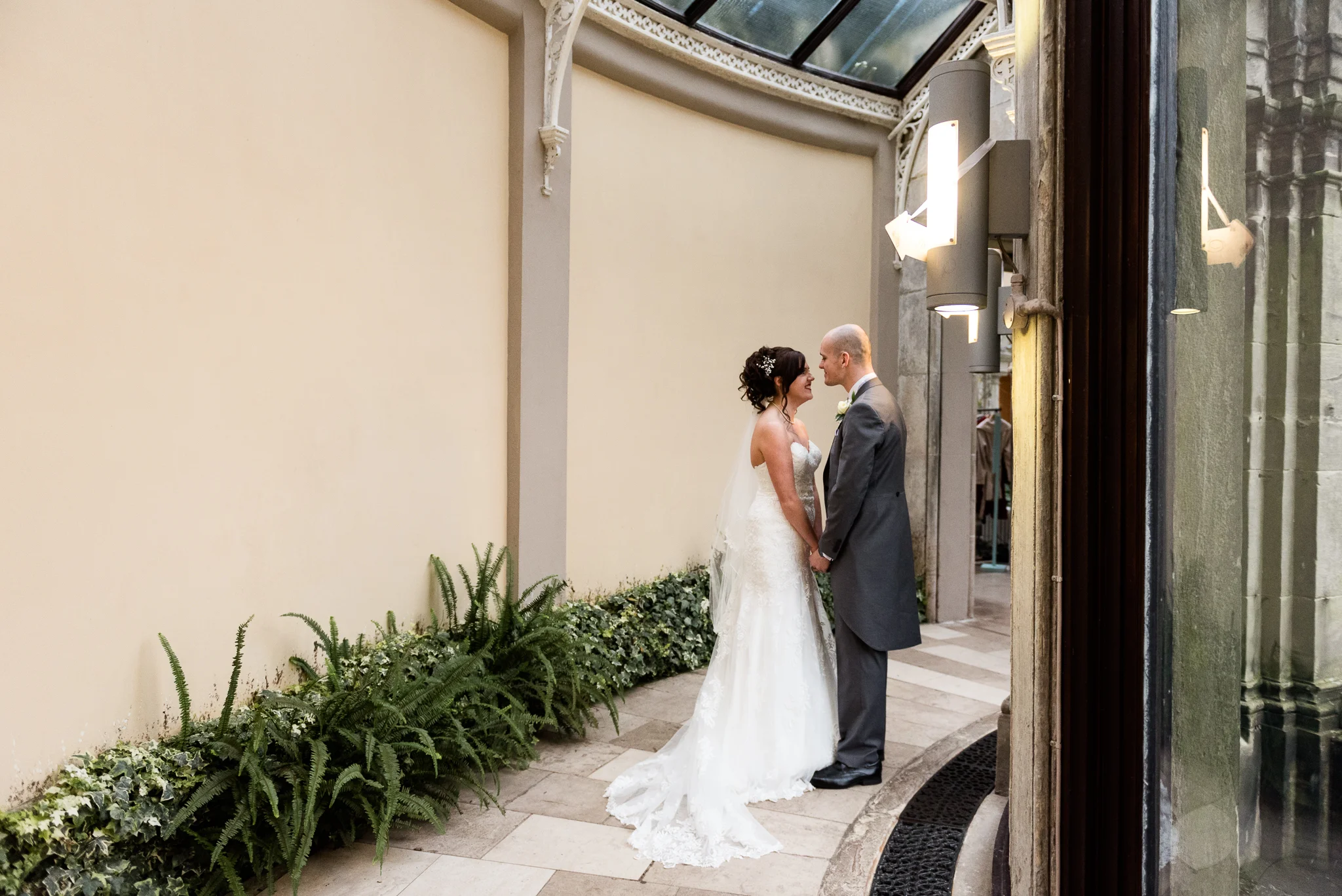 Snow Winter Wedding at Sandon Hall, Staffordshire - Jenny Harper-36.jpg