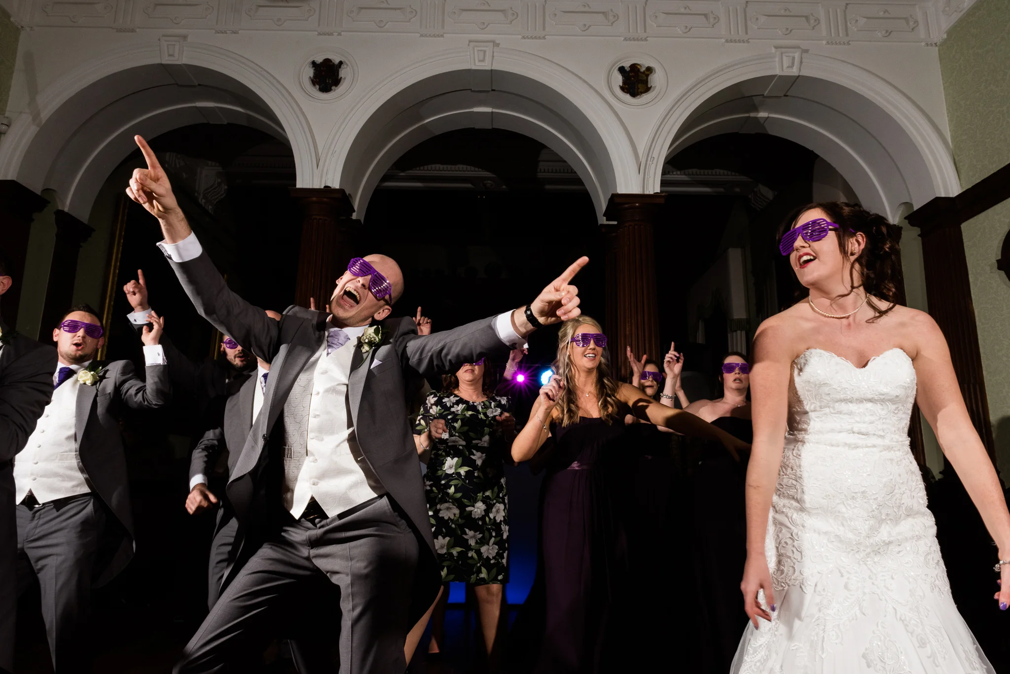 Snow Winter Wedding at Sandon Hall, Staffordshire - Jenny Harper-53.jpg