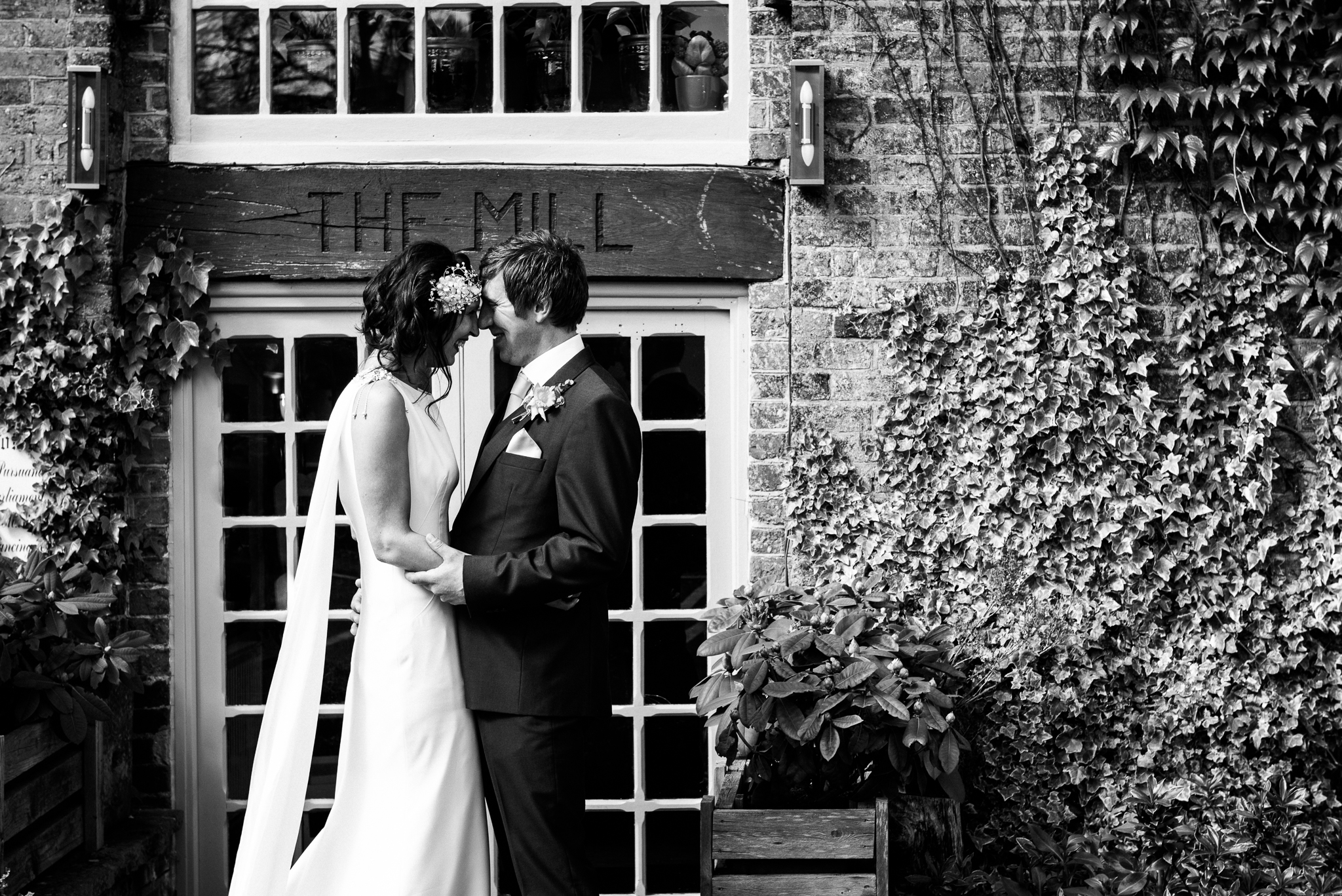 Stylish Sunny Spring Wedding at The Mill, Stone, Staffordshire Yellow Daffodills - Jenny Harper-35.jpg