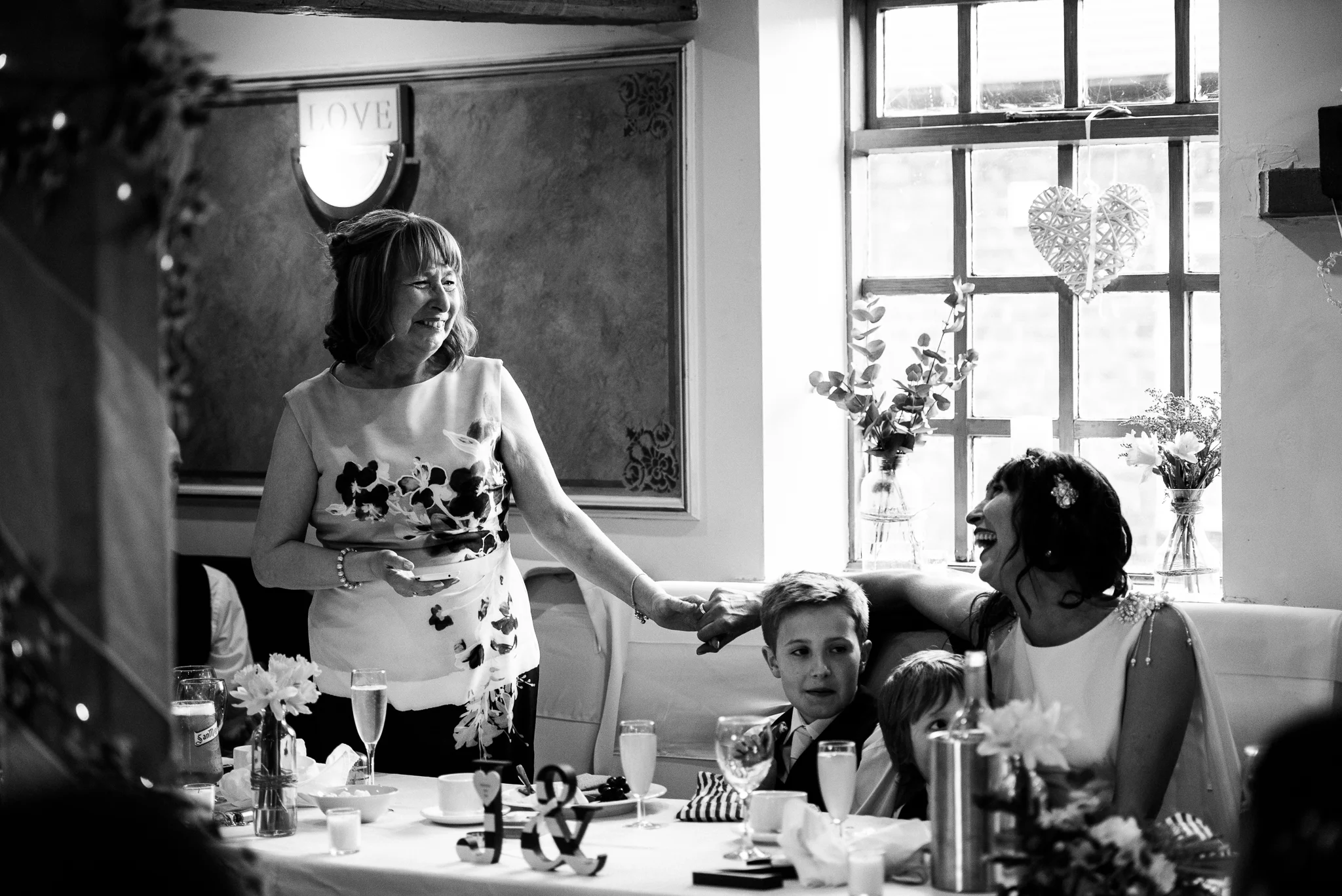 Stylish Sunny Spring Wedding at The Mill, Stone, Staffordshire Yellow Daffodills - Jenny Harper-48.jpg