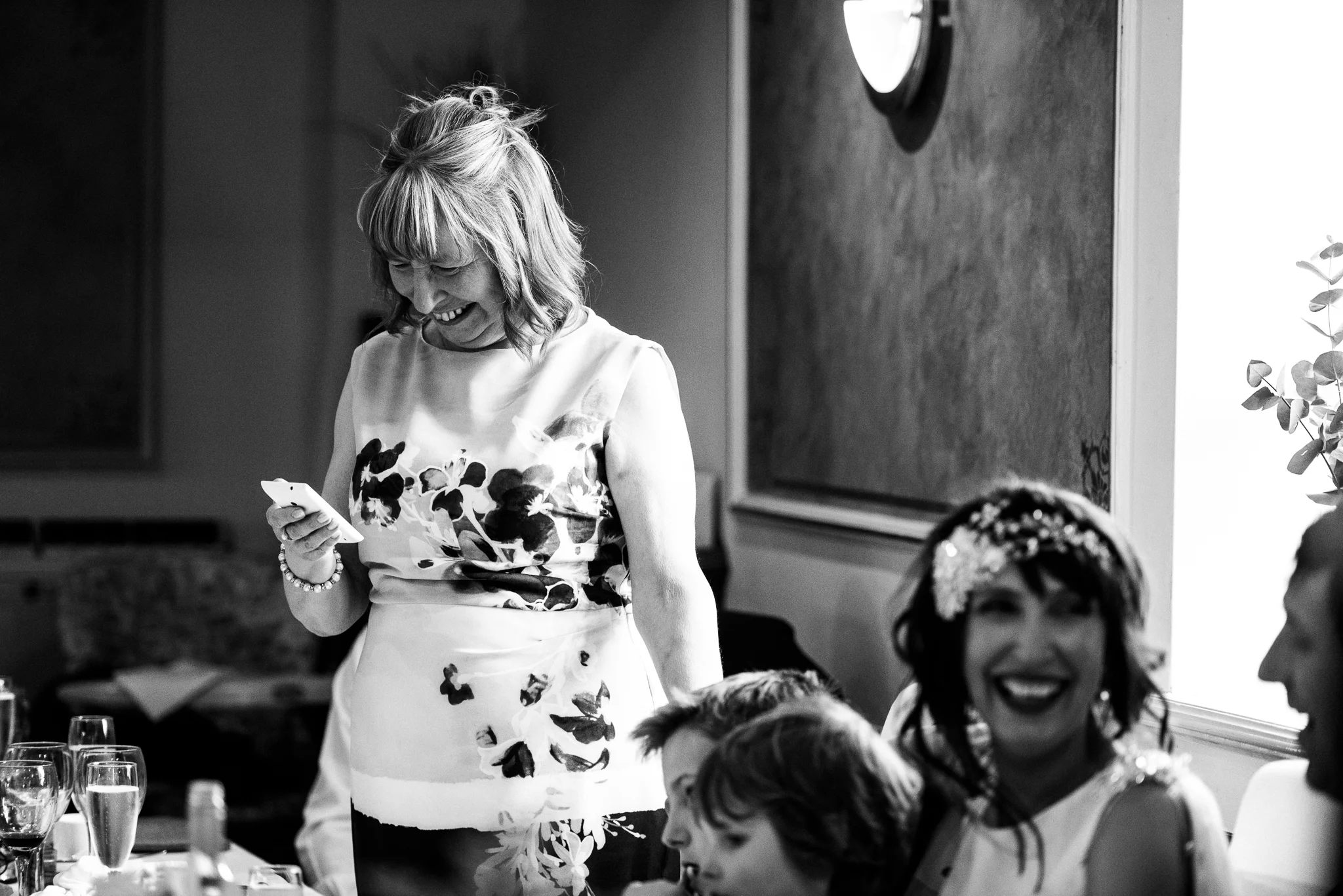 Stylish Sunny Spring Wedding at The Mill, Stone, Staffordshire Yellow Daffodills - Jenny Harper-49.jpg