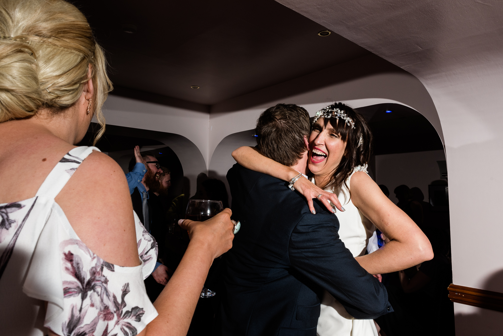 Stylish Sunny Spring Wedding at The Mill, Stone, Staffordshire Yellow Daffodills - Jenny Harper-70.jpg