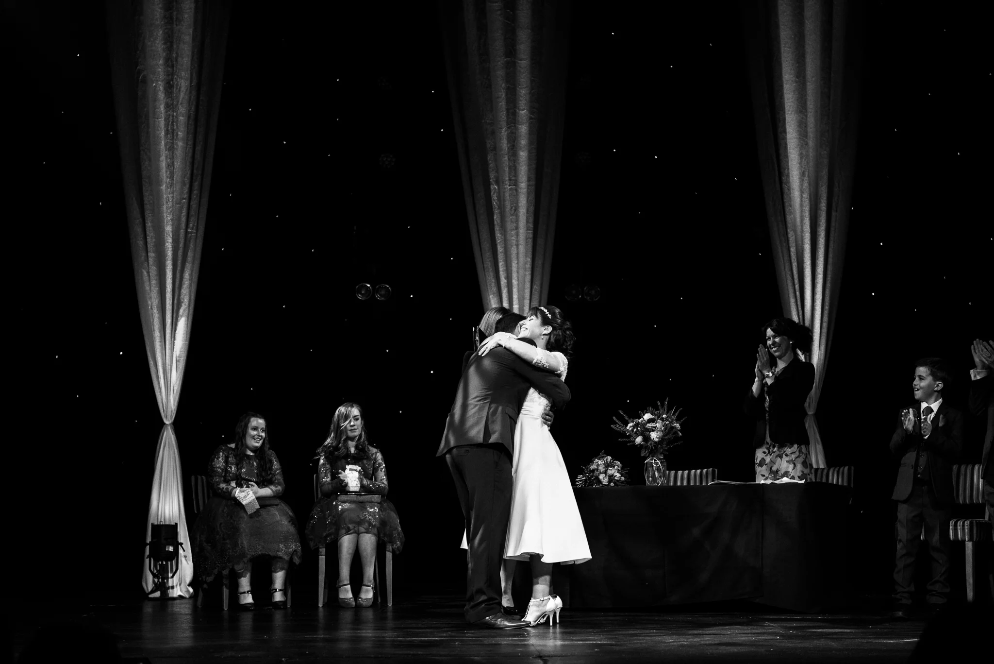 Cheshire Wedding Photography at Crewe Lyceum Theatre Stage Wedding Art Deco 20s - Jenny Harper-23.jpg
