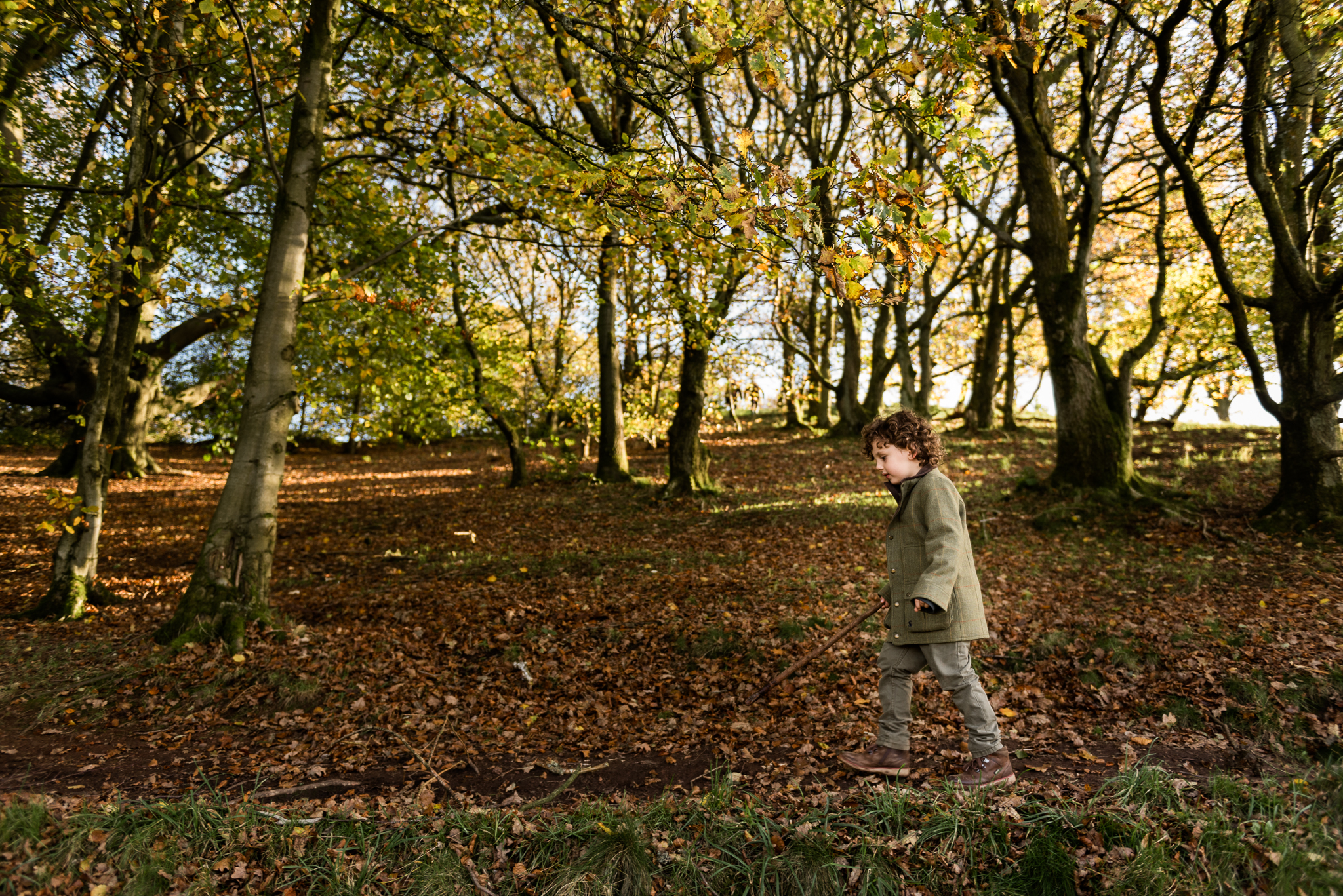 Autumn Documentary Lifestyle Family Photography at Clent Hills, Worcestershire Country Park countryside outdoors nature - Jenny Harper-15.jpg