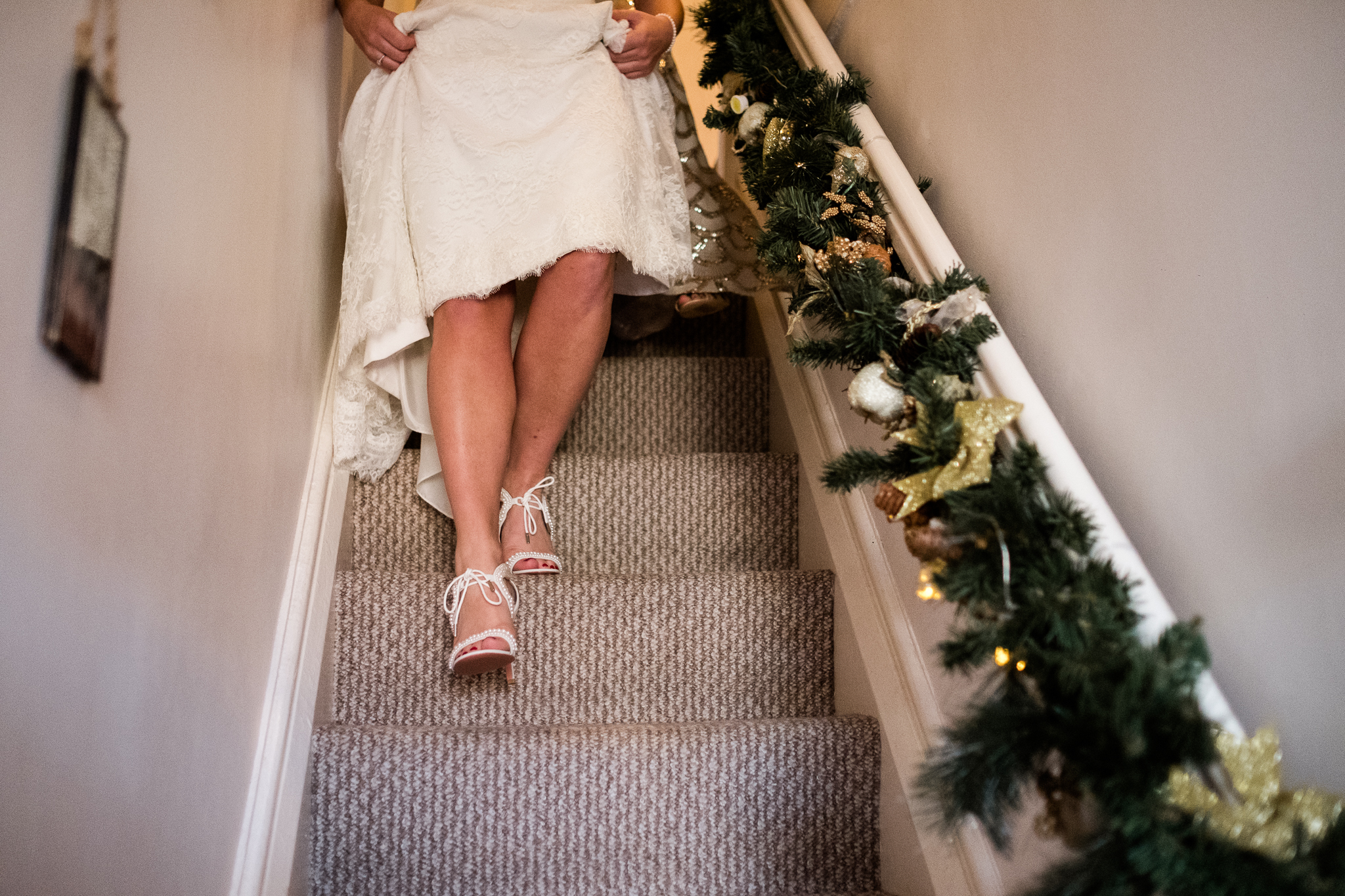 Staffordshire Winter Christmas Wedding at Holy Trinity Church and Keele Hall - Documentary Photography by Jenny Harper-16.jpg