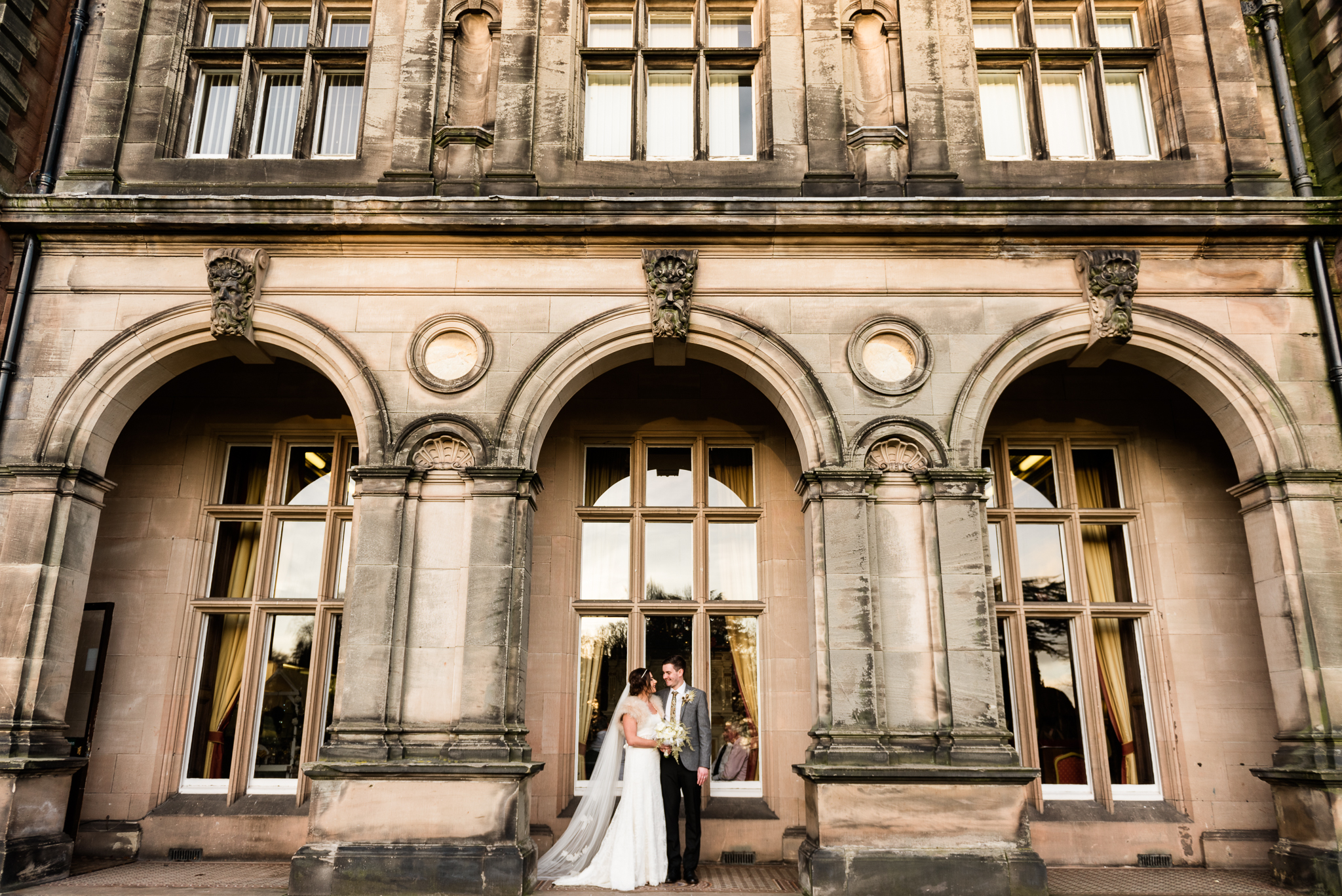 Staffordshire Winter Christmas Wedding at Holy Trinity Church and Keele Hall - Documentary Photography by Jenny Harper-31.jpg