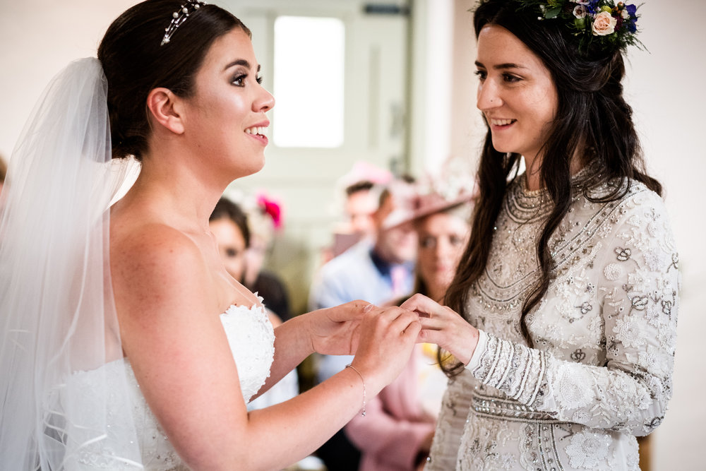 Summer Staffordshire Same Sex Wedding at The Ashes Barns, Endon Brides Mrs and Mrs - Jenny Harper-31.jpg