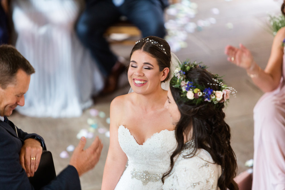 Summer Staffordshire Same Sex Wedding at The Ashes Barns, Endon Brides Mrs and Mrs - Jenny Harper-32.jpg