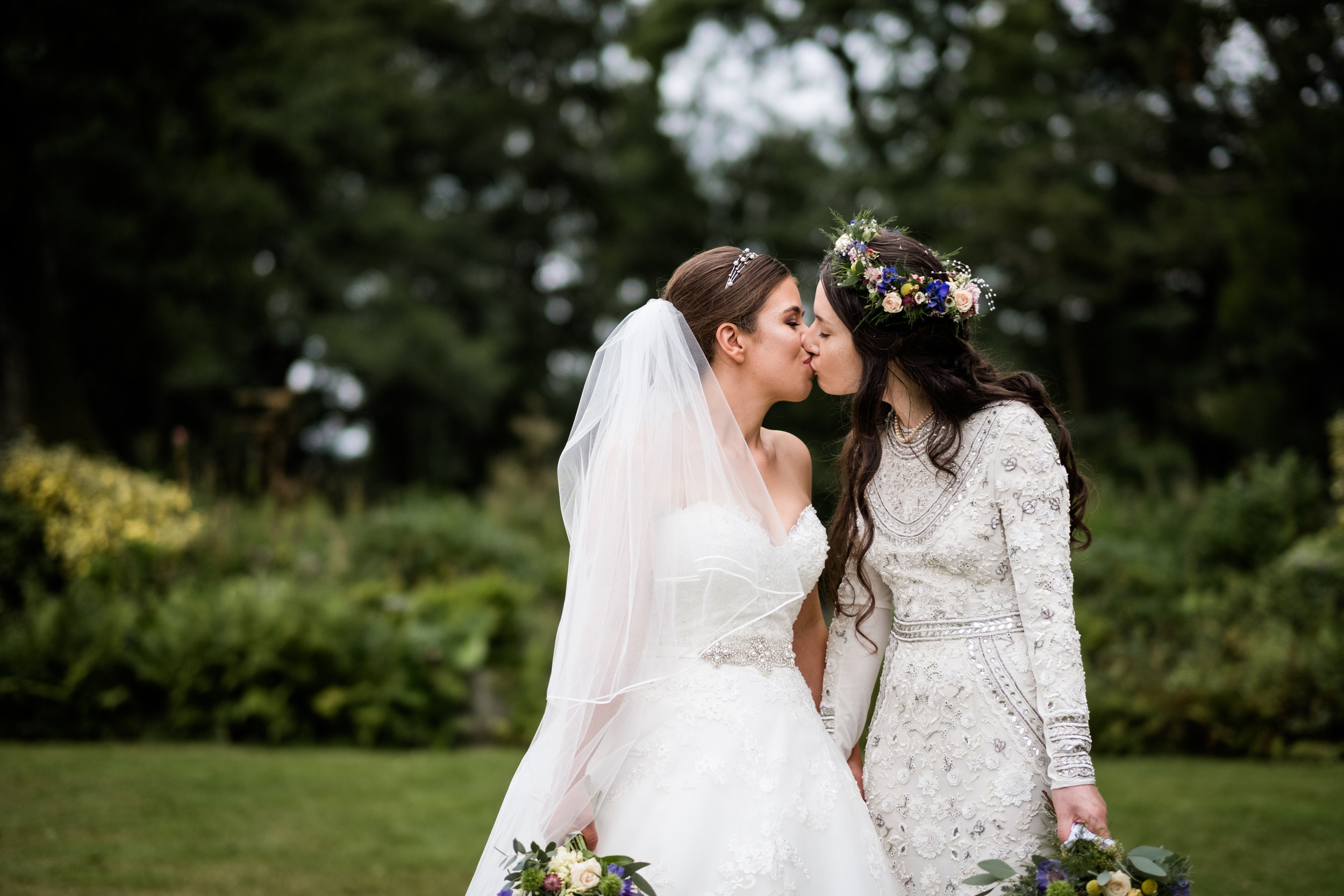 Summer Staffordshire Same Sex Wedding at The Ashes Barns, Endon Brides Mrs and Mrs - Jenny Harper-63.jpg