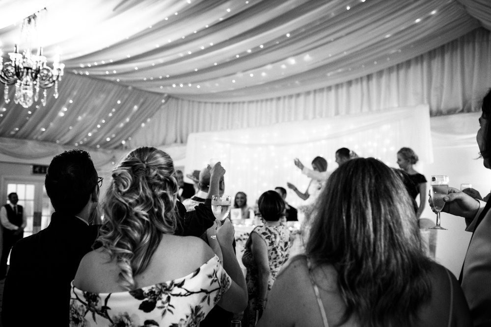 Summer Documentary Wedding Photography at Consall Hall Gardens Outdoor Ceremony Cockapoo dog - Jenny Harper-43.jpg