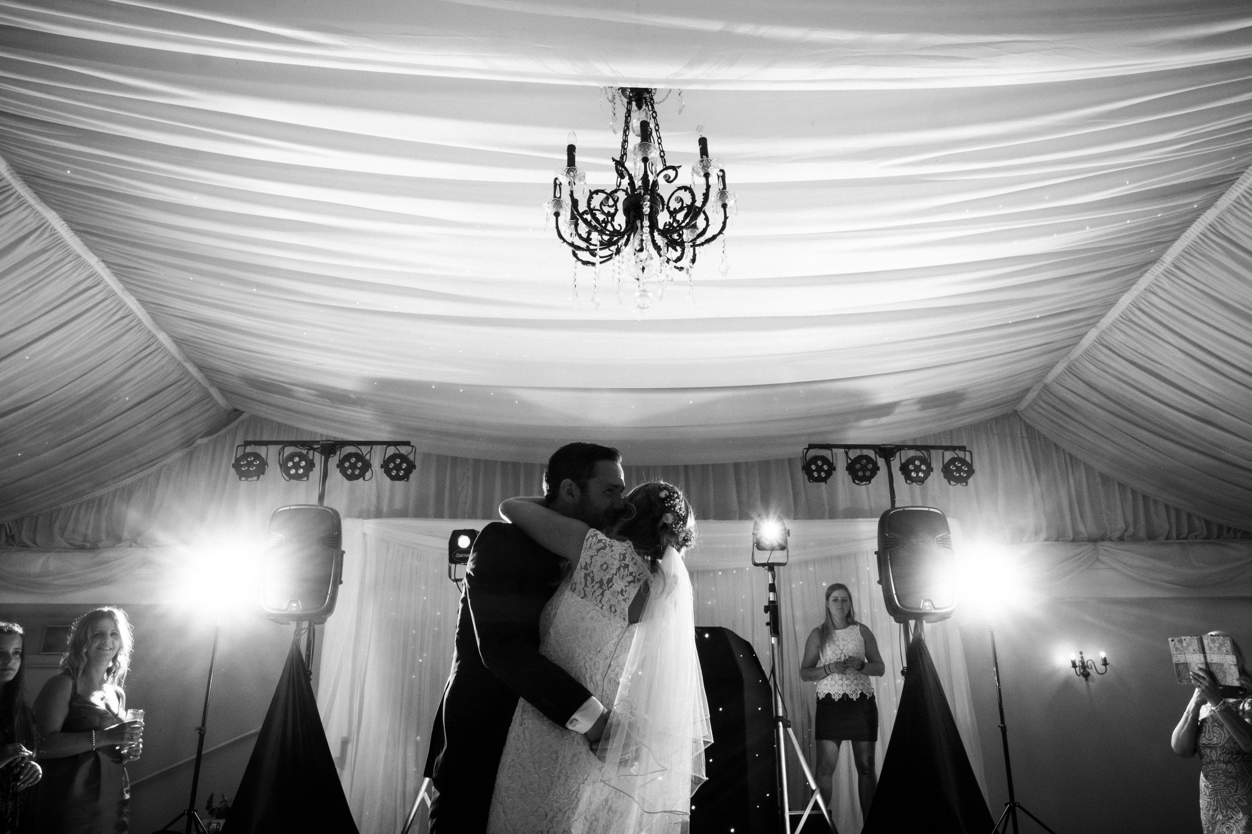 Summer Documentary Wedding Photography at Consall Hall Gardens Outdoor Ceremony Cockapoo dog - Jenny Harper-69.jpg