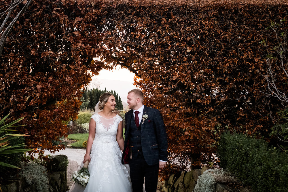 Autumn Wedding Photography at The Three Horseshoes, Blackshaw Moor, Staffordshire Moorlands - Jenny Harper-37.jpg