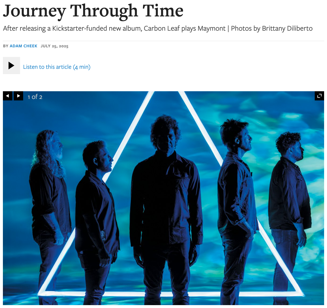 Richmond Magazine: Carbon Leaf