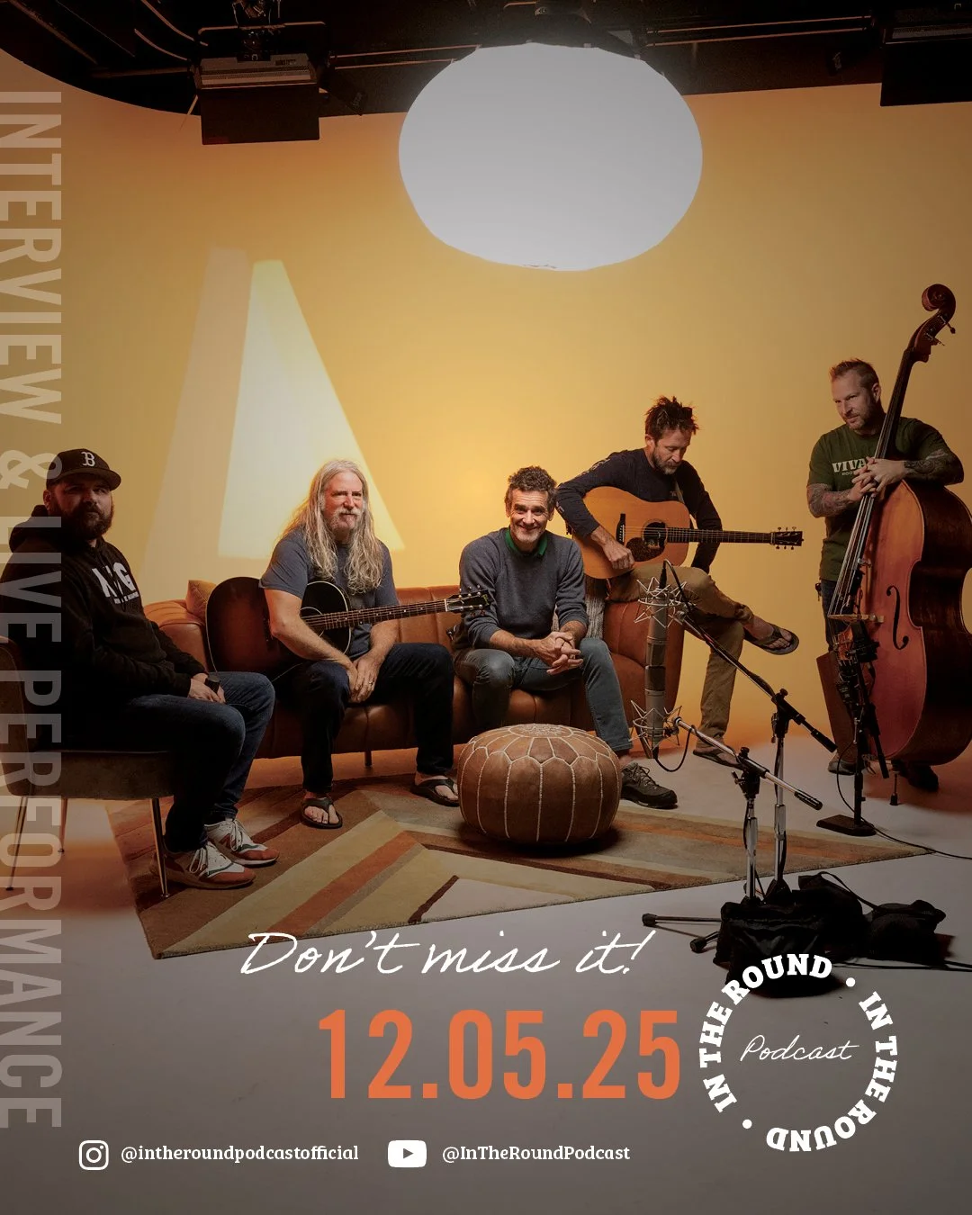 In The Round Podcast: Interview &amp; Performance with Carbon Leaf