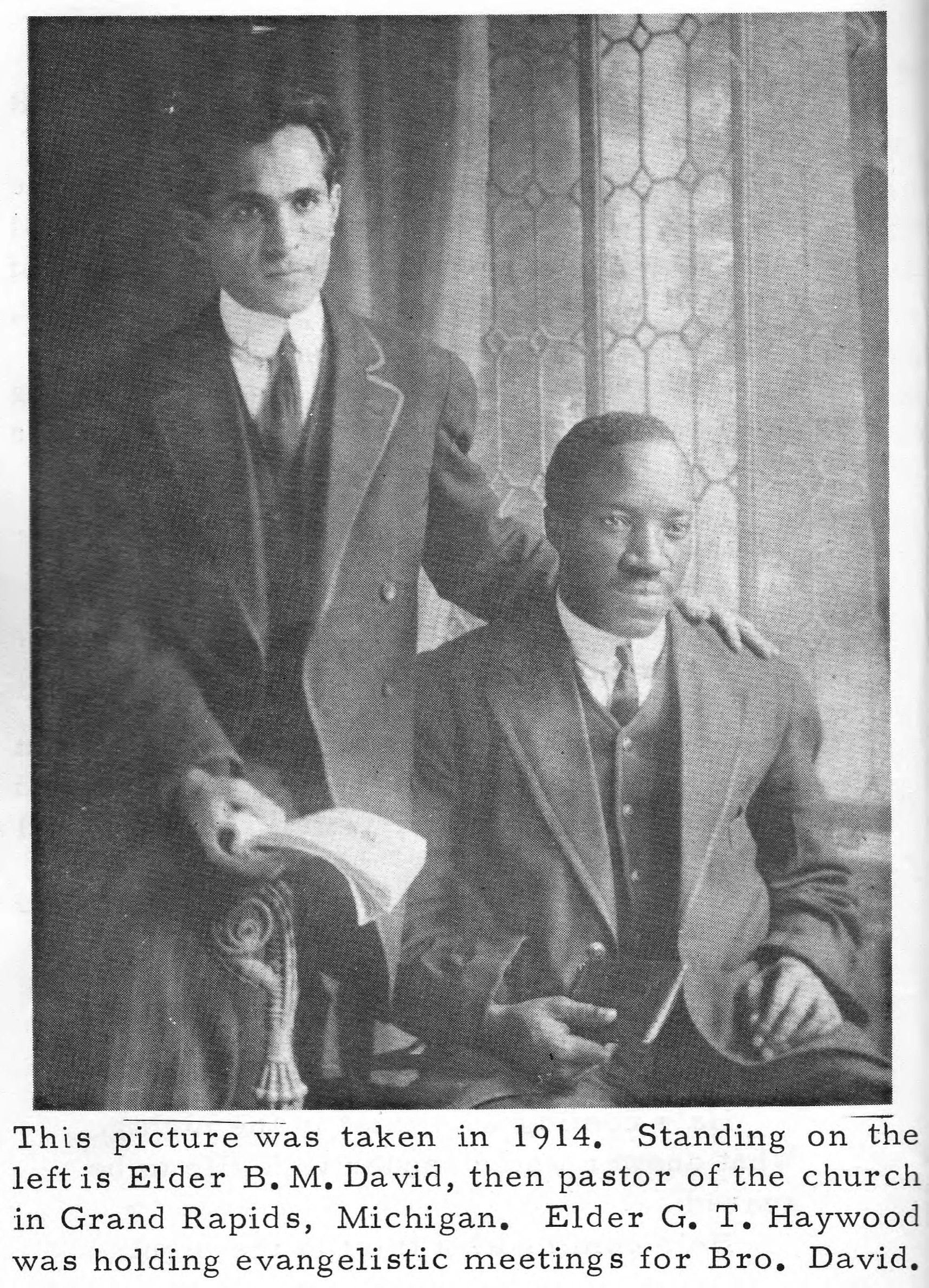 B. M. David and G. T. Haywood of Indianapolis, Indiana.