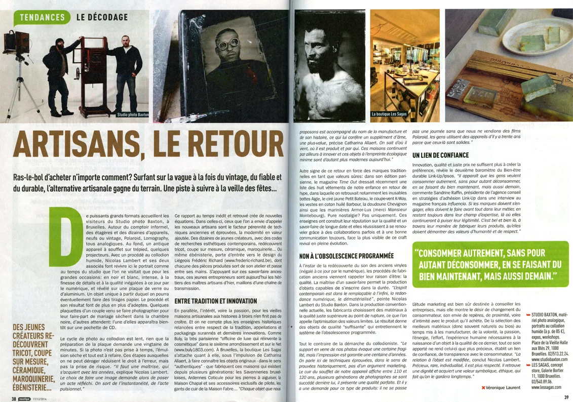 Moustique, December 2014
