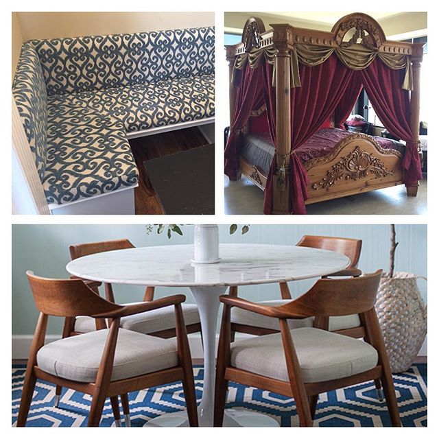 Just some recent projects by Forte!  #forte  #fortedesignandupholstery