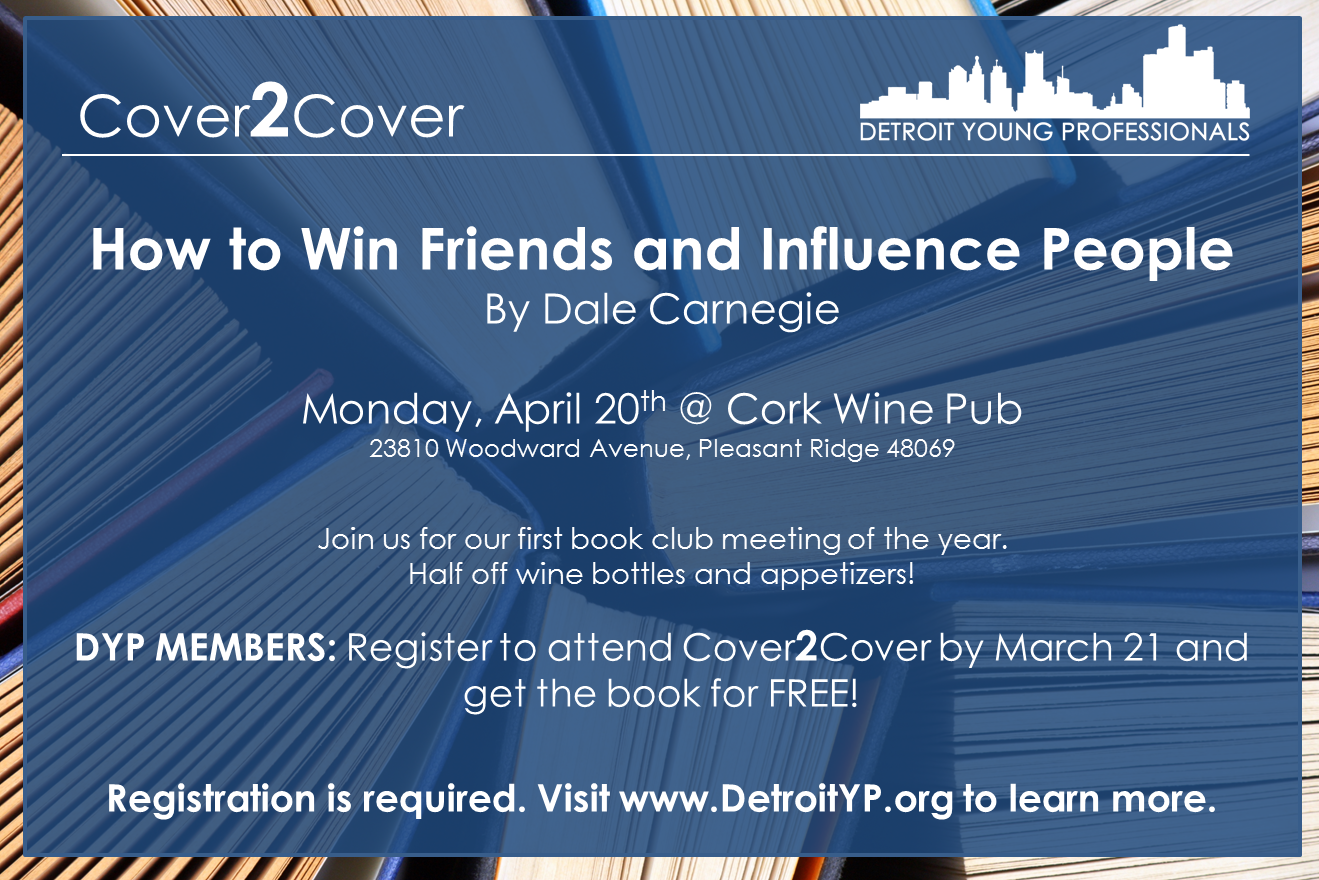 Cover2Cover: How to Win Friends and Influence People