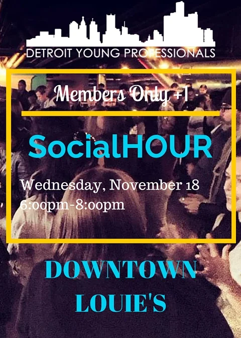 Members Only +1 SocialHOUR @ Downtown Louie's