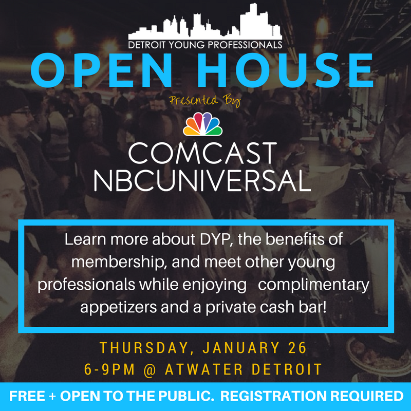 DYP January Open House @ Atwater