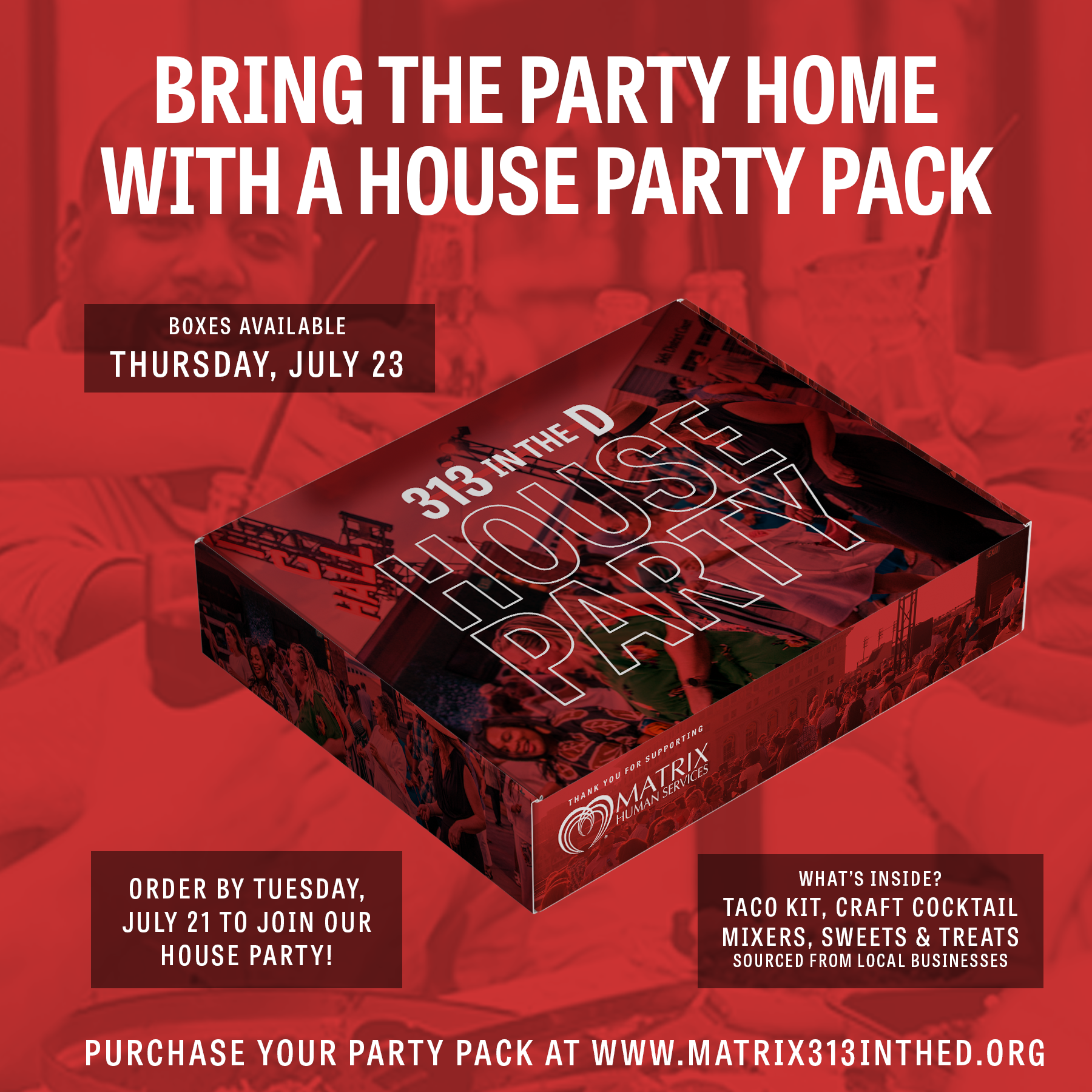 House Party with DYP + Matrix Human Services (Online Event)
