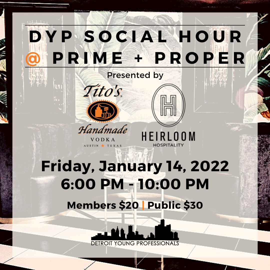 DYP Social Hour @ Prime + Proper