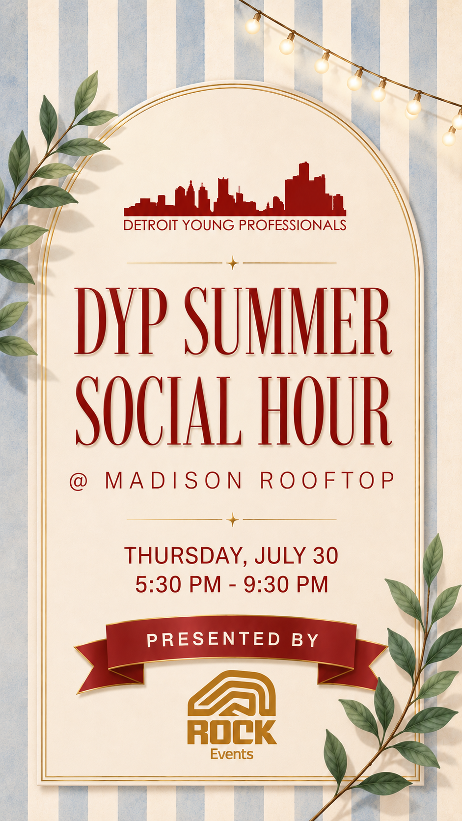 DYP Summer Social Hour @ Madison Rooftop