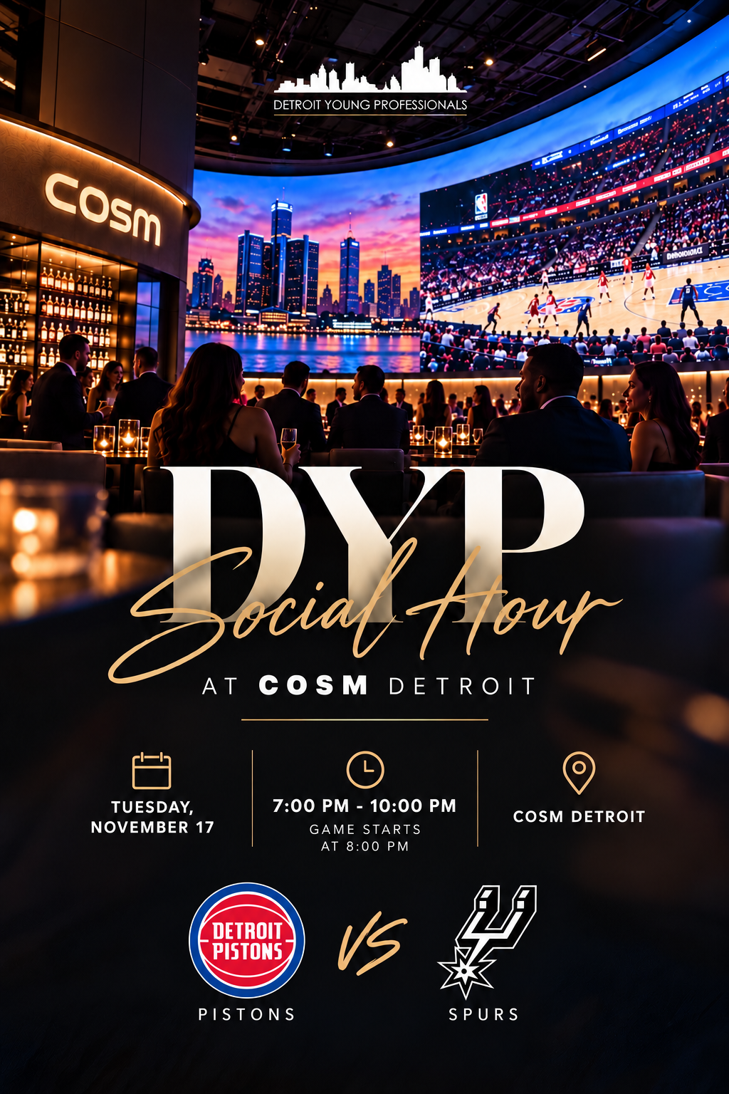 DYP Social Hour @ Cosm
