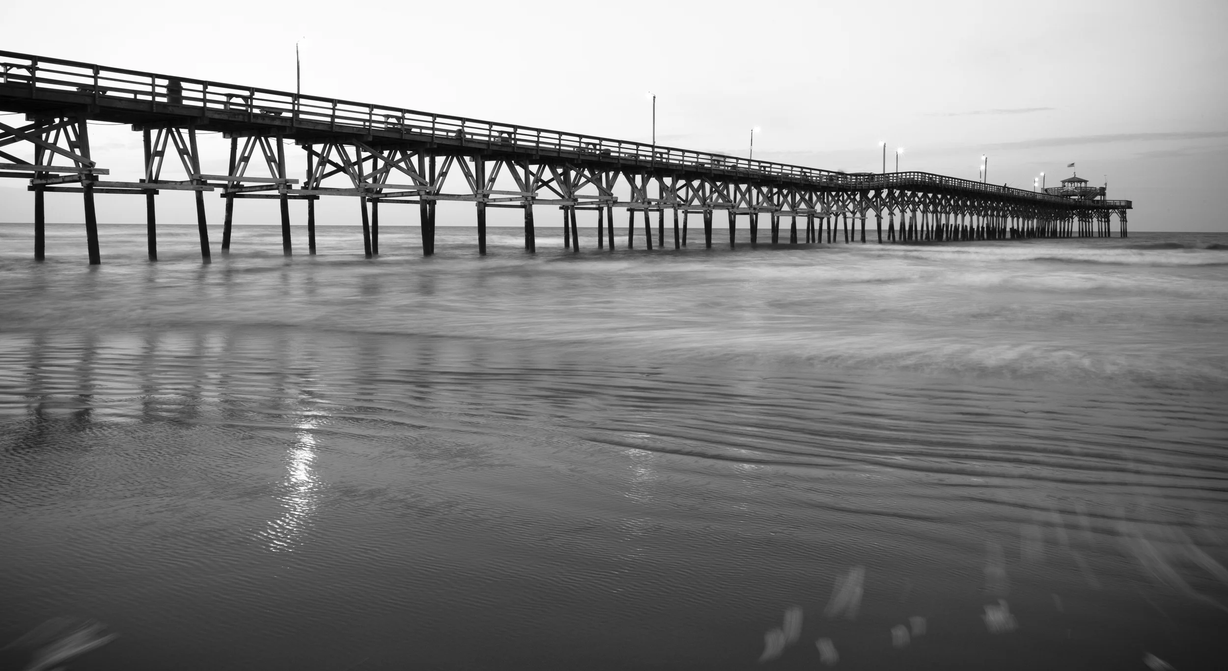 Pier near North Myrtle Beach, South Carolina