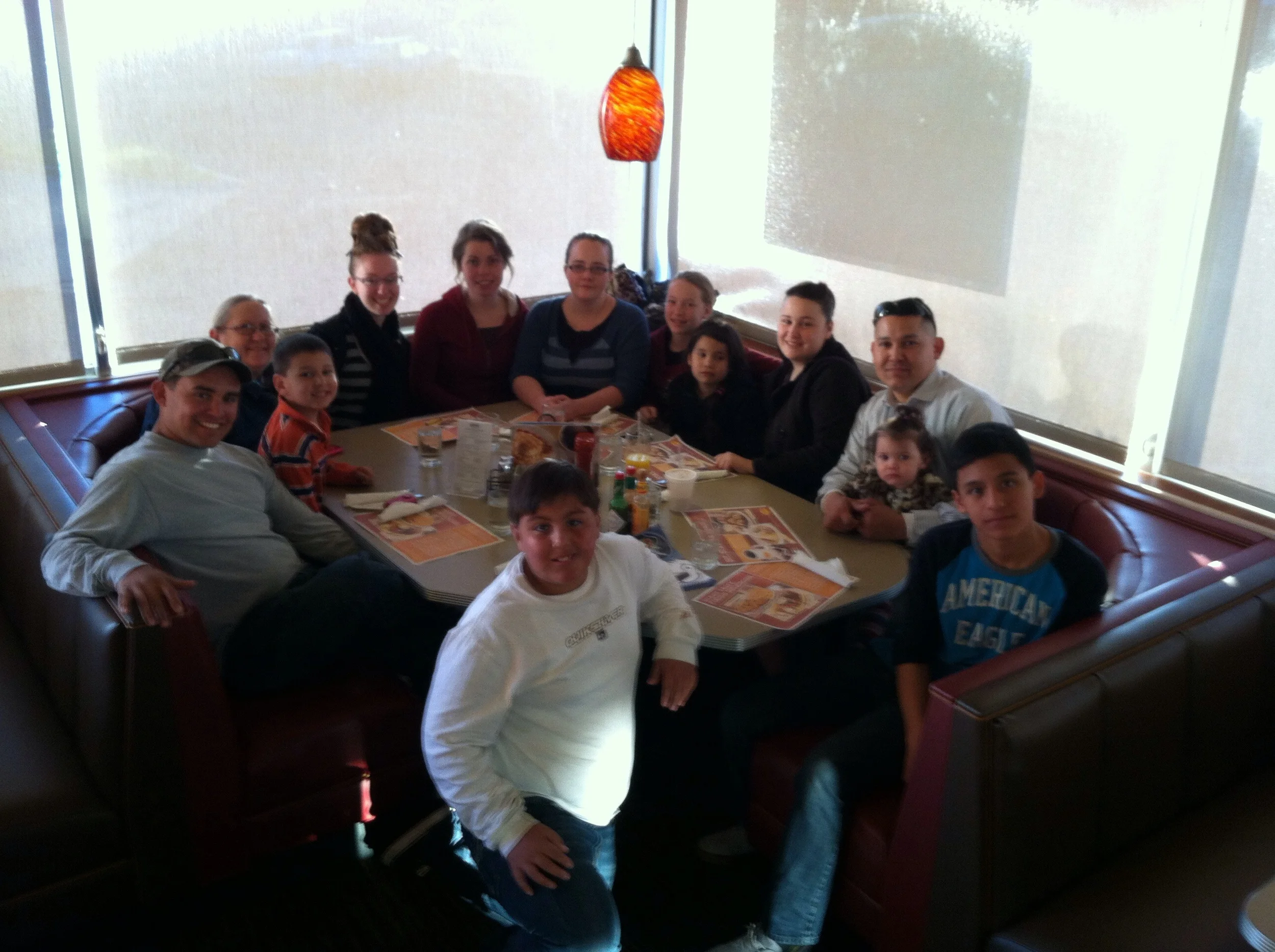 Church On The Rock Youth Group with Chaperones; Paul, Ashley, and Debbie.