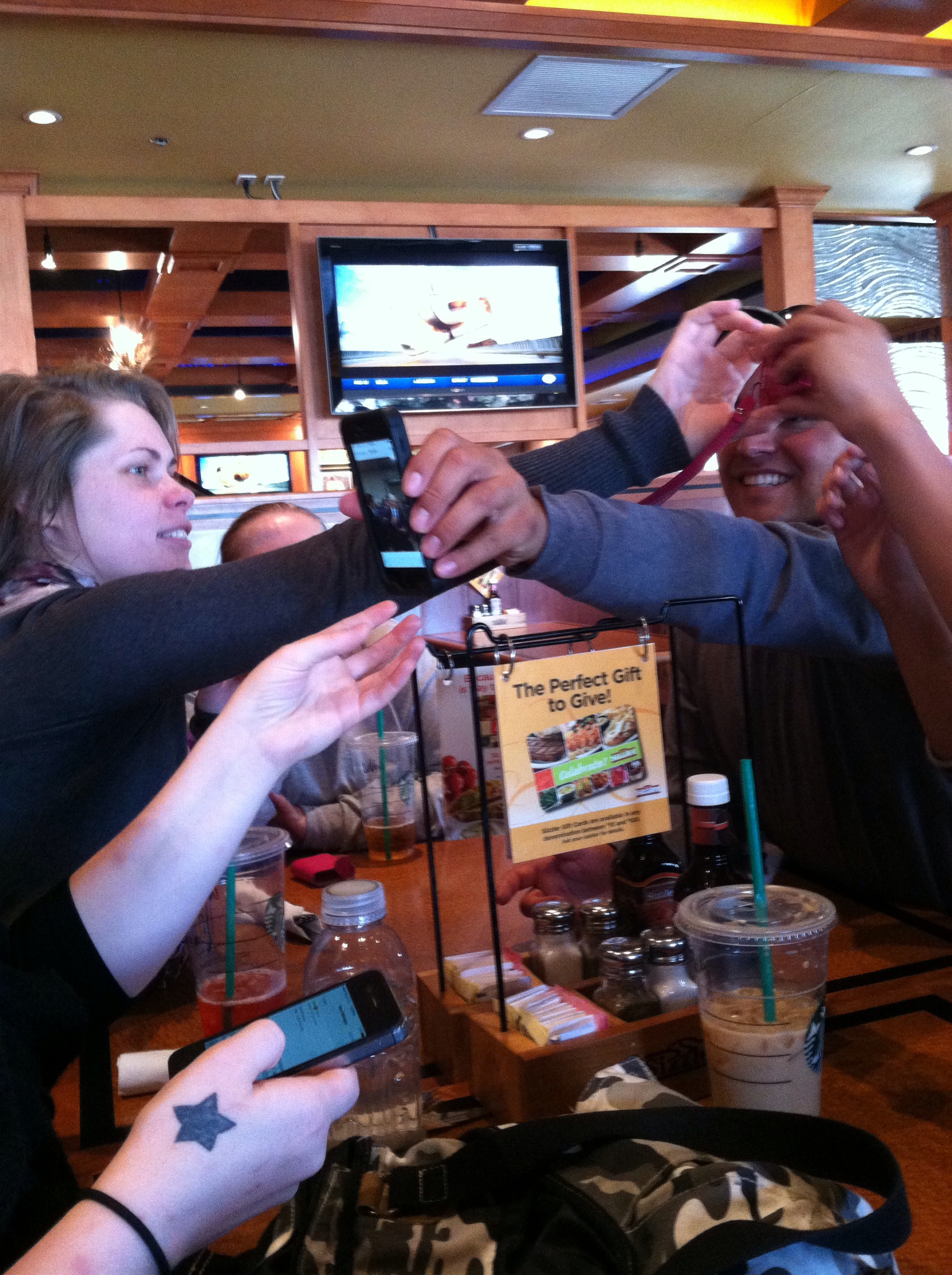 Sharing pictures we all took