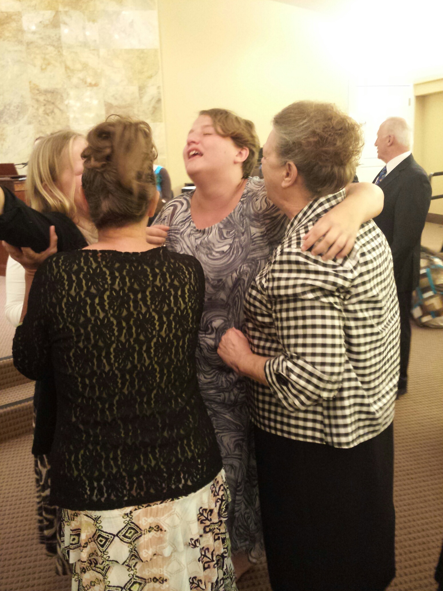 Christie Young seeking for the Holy Ghost