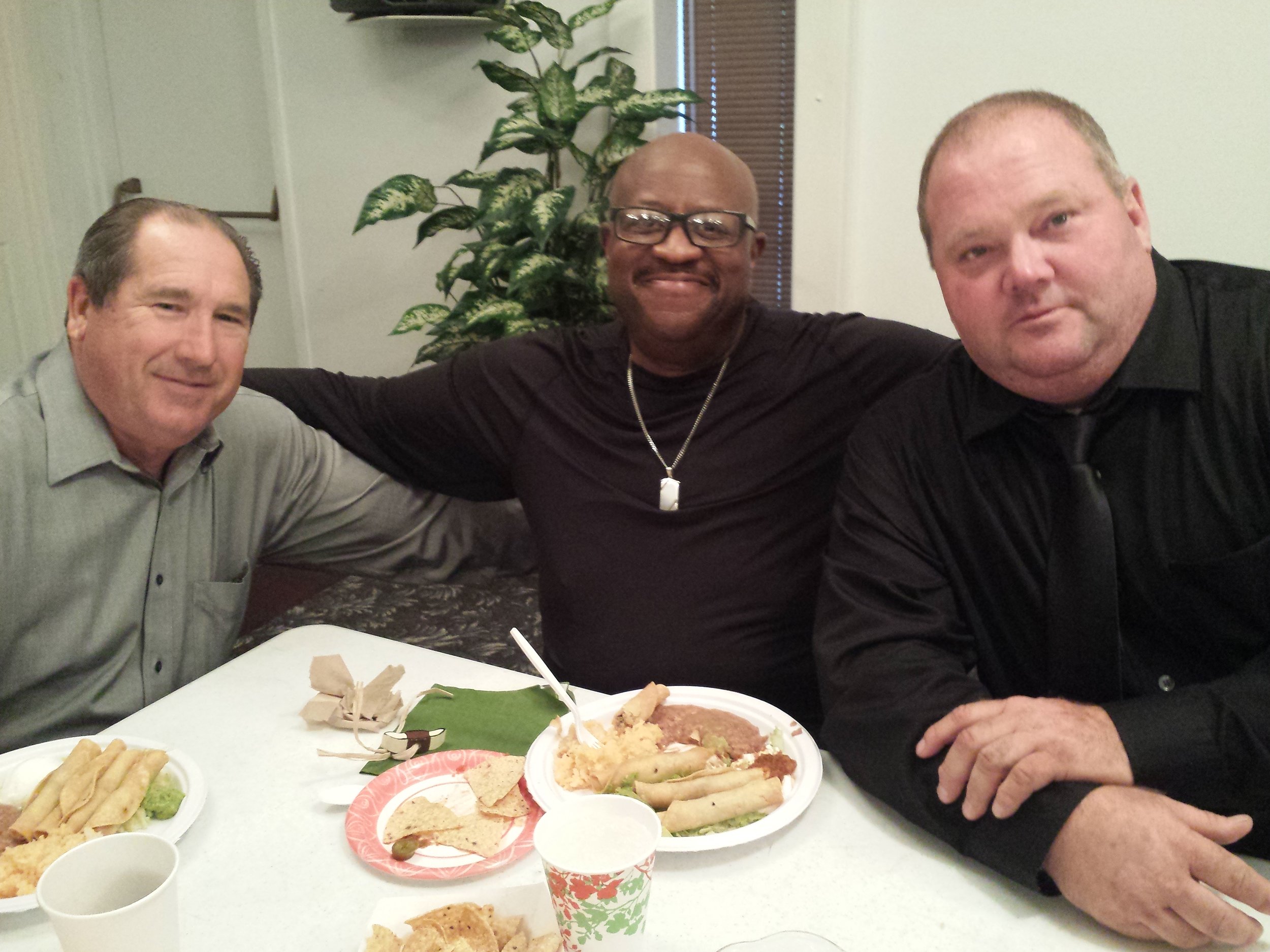 Bro. Steve, Peter and Bro. David