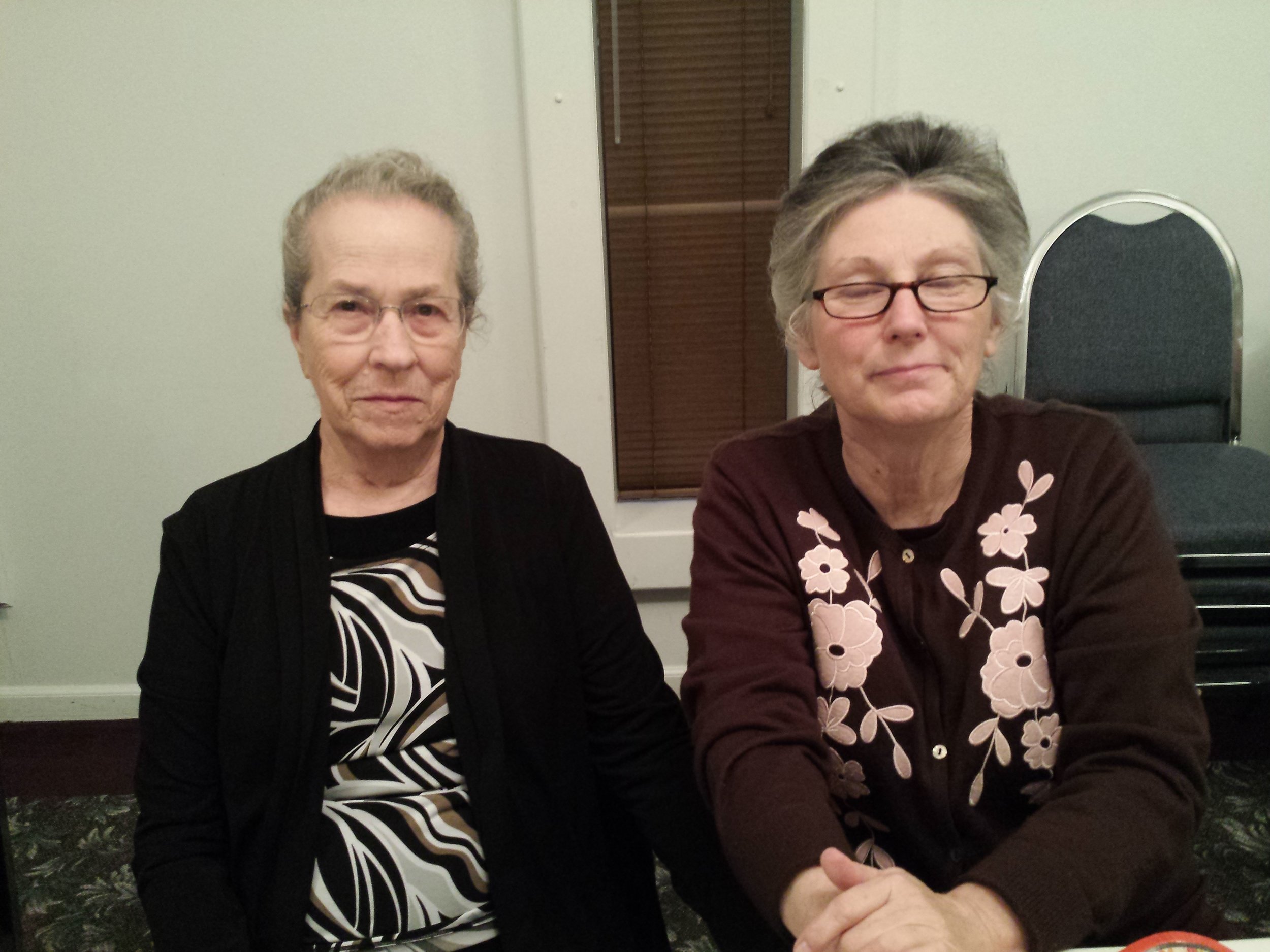 Sis. Edna and Sis. Cynthia