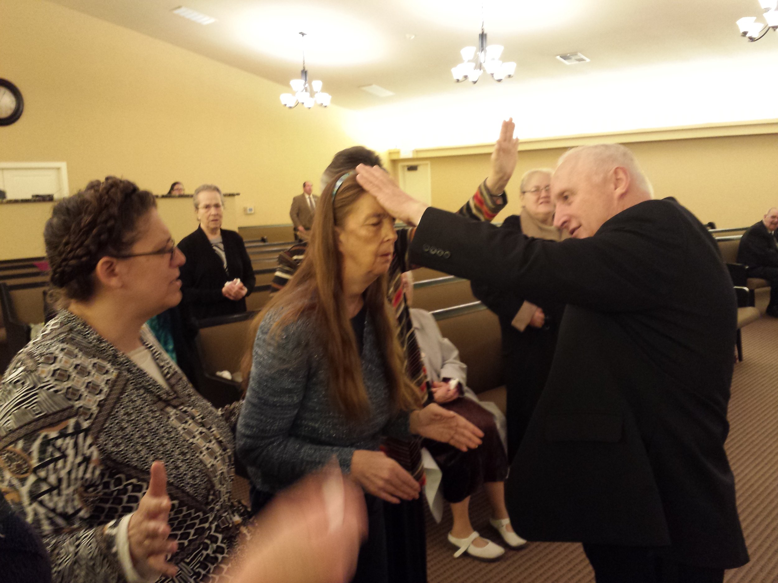 Lisa Dell seeking for the Holy Ghost