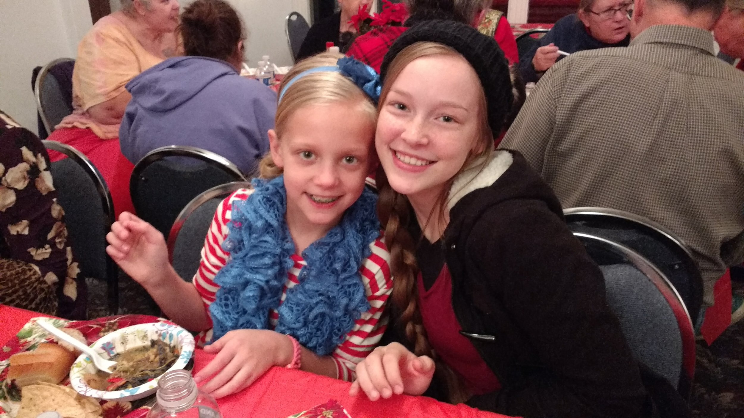 Emily and Sis. Chloe