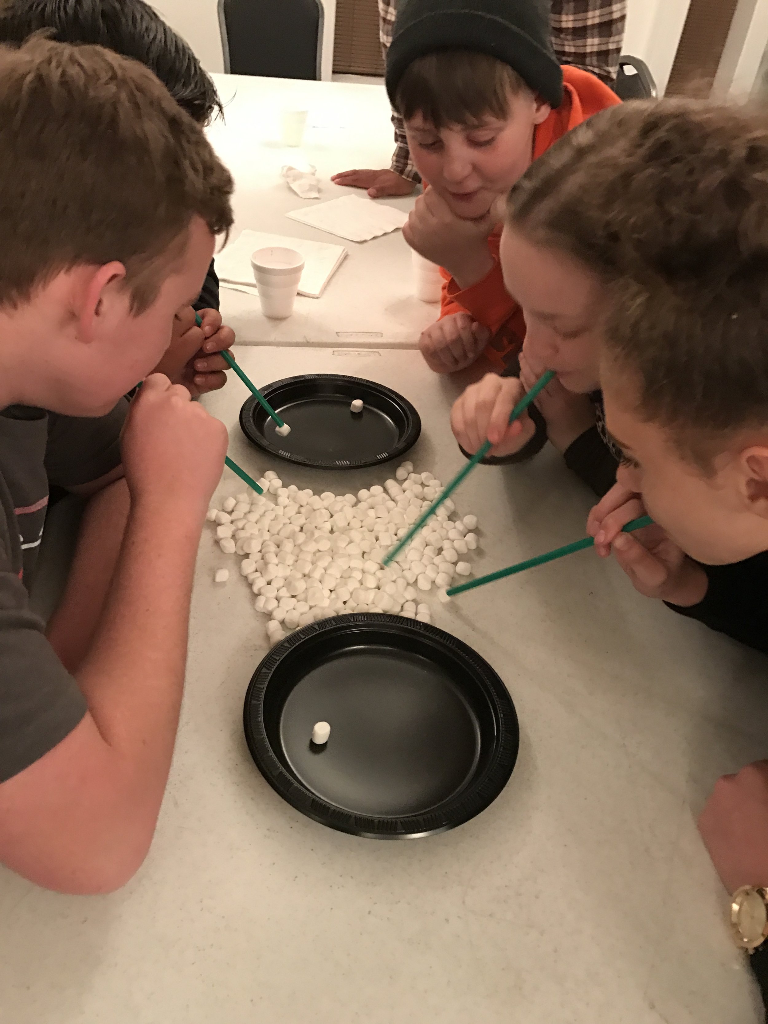 Let's get those marshmallow's onto our plates fast!