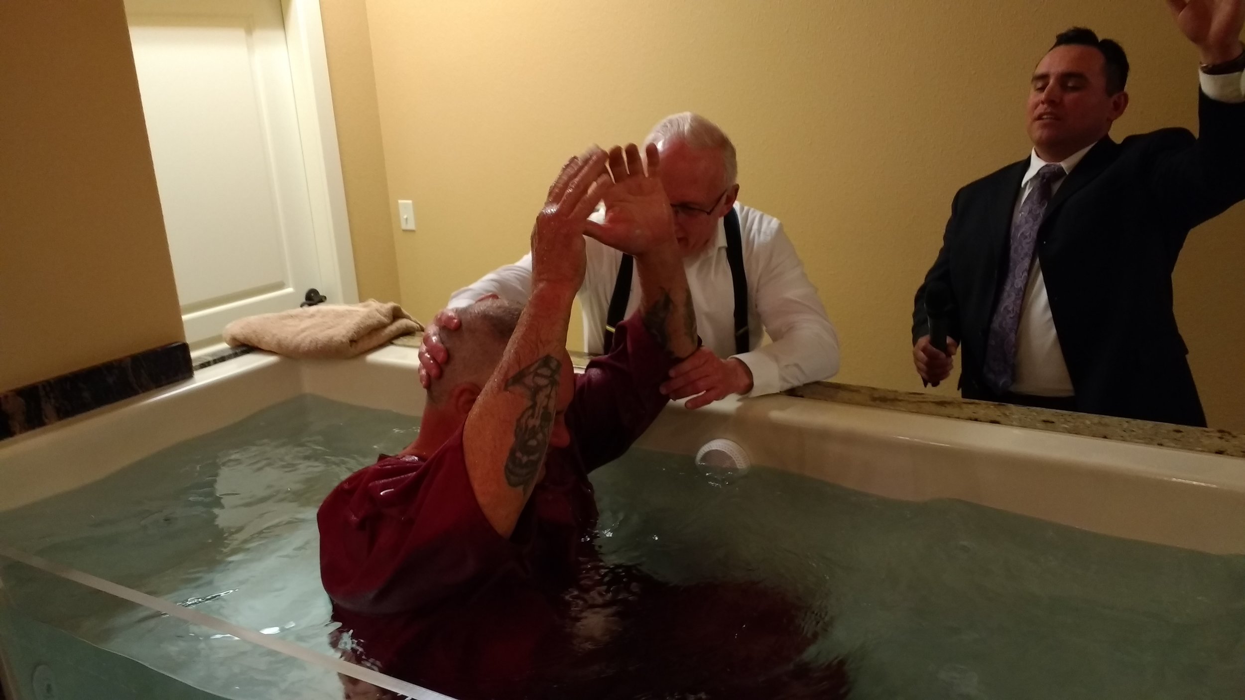 Being prayed for.